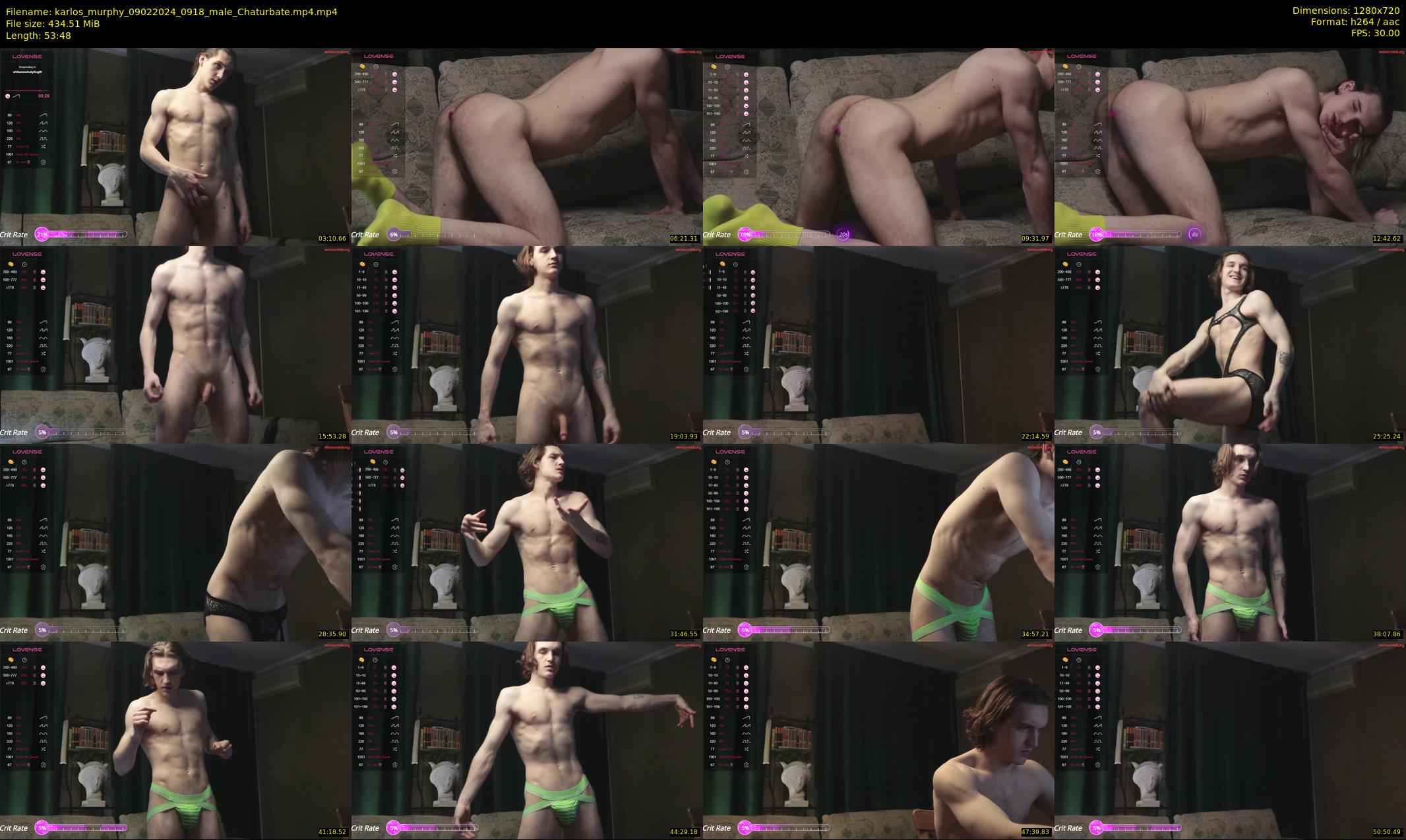 karlos_murphy — 54 minute Chaturbate male cam show recording, 720p, Feb 9, 2024