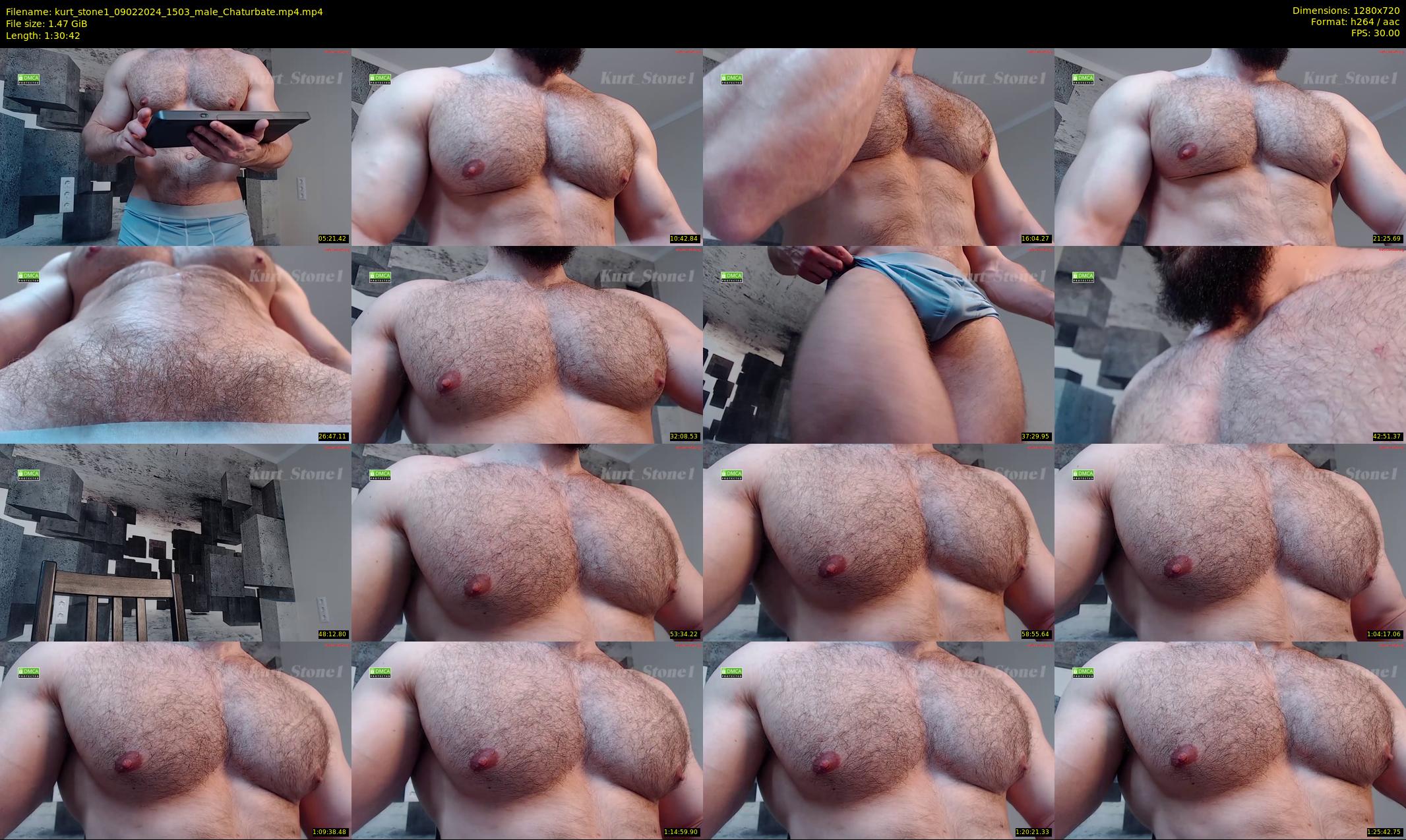kurt_stone1 — 91 minute Chaturbate male cam show recording, 720p, Feb 9, 2024