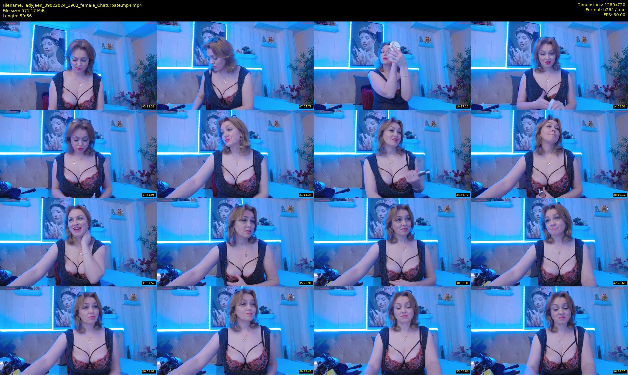 ladyjeen — 60 minute Chaturbate female cam show recording, 720p, Feb 9, 2024