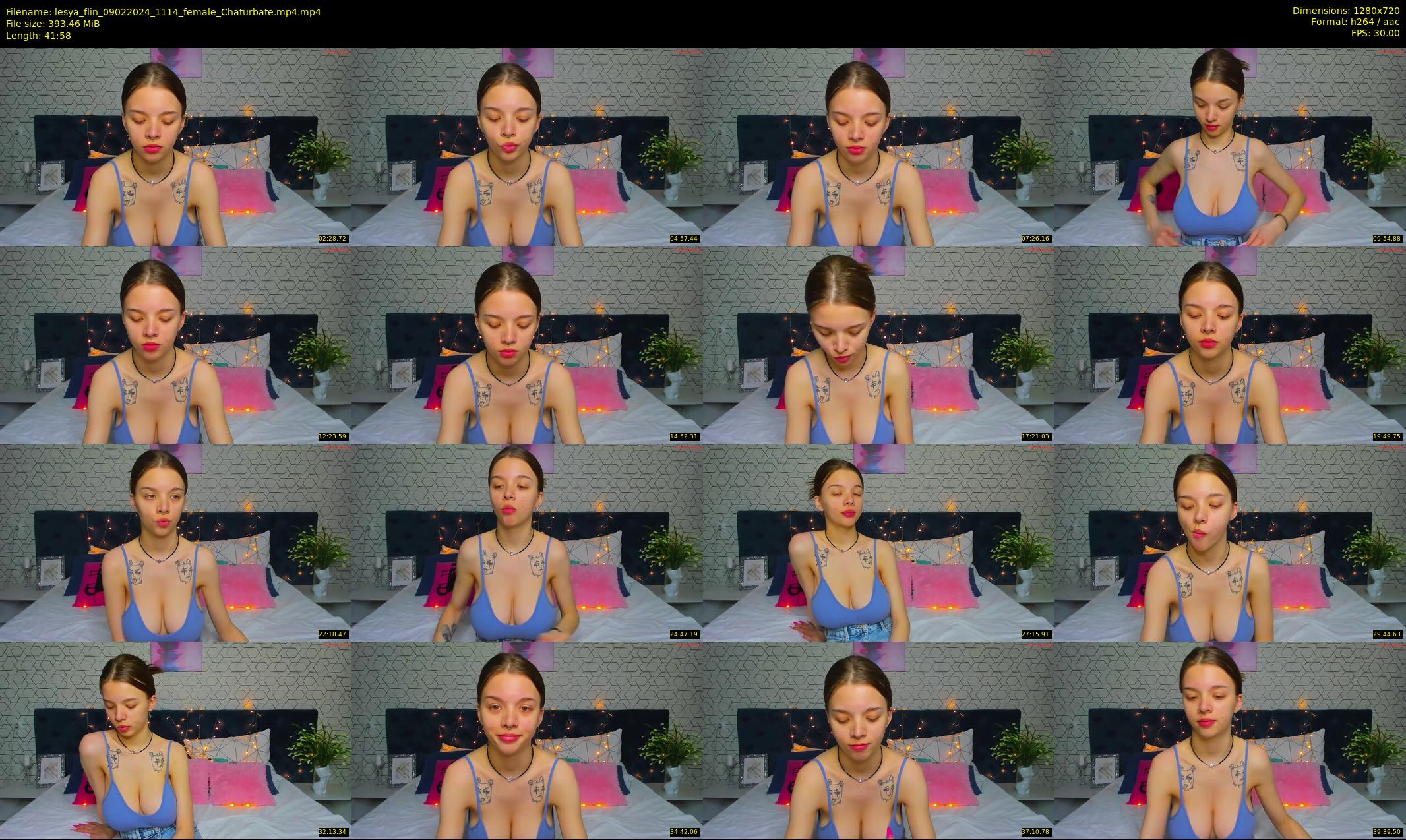lesya_flin — 42 minute Chaturbate female cam show recording, 720p, Feb 9, 2024