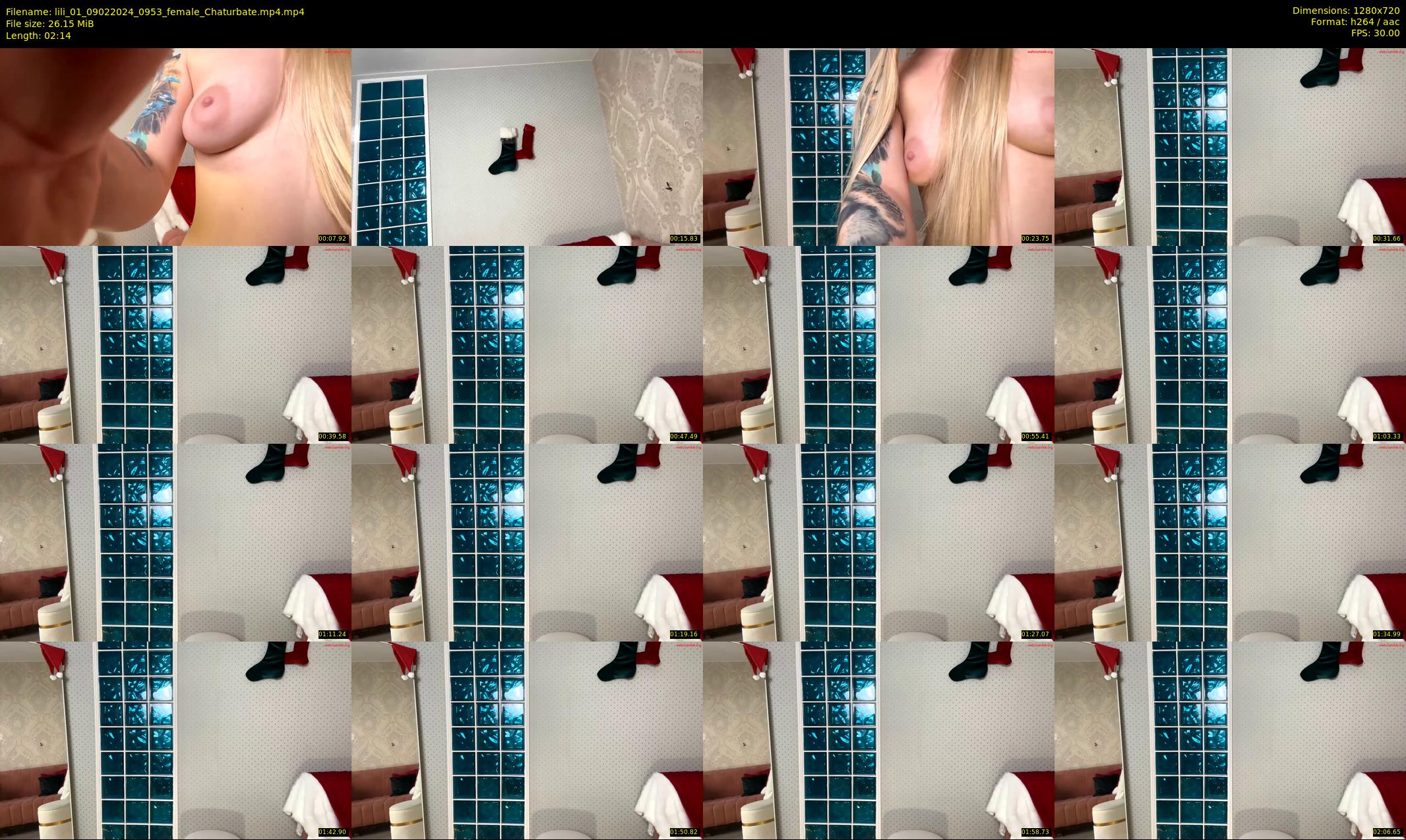 lili_01 — 3 minute Chaturbate female cam show recording, 720p, Feb 9, 2024