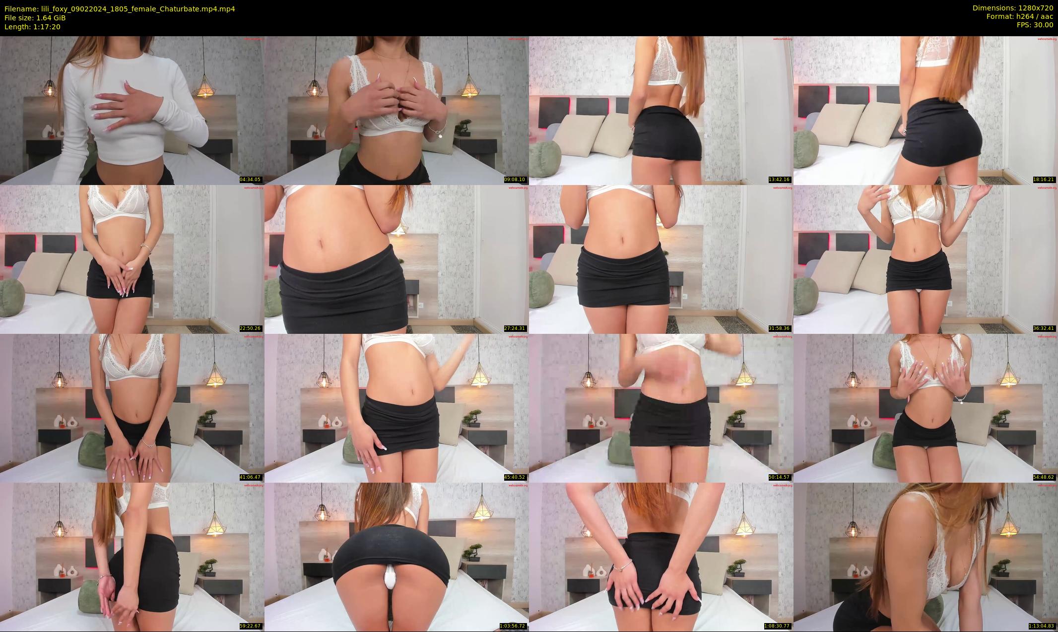 lili_foxy — 78 minute Chaturbate female cam show recording, 720p, Feb 9, 2024