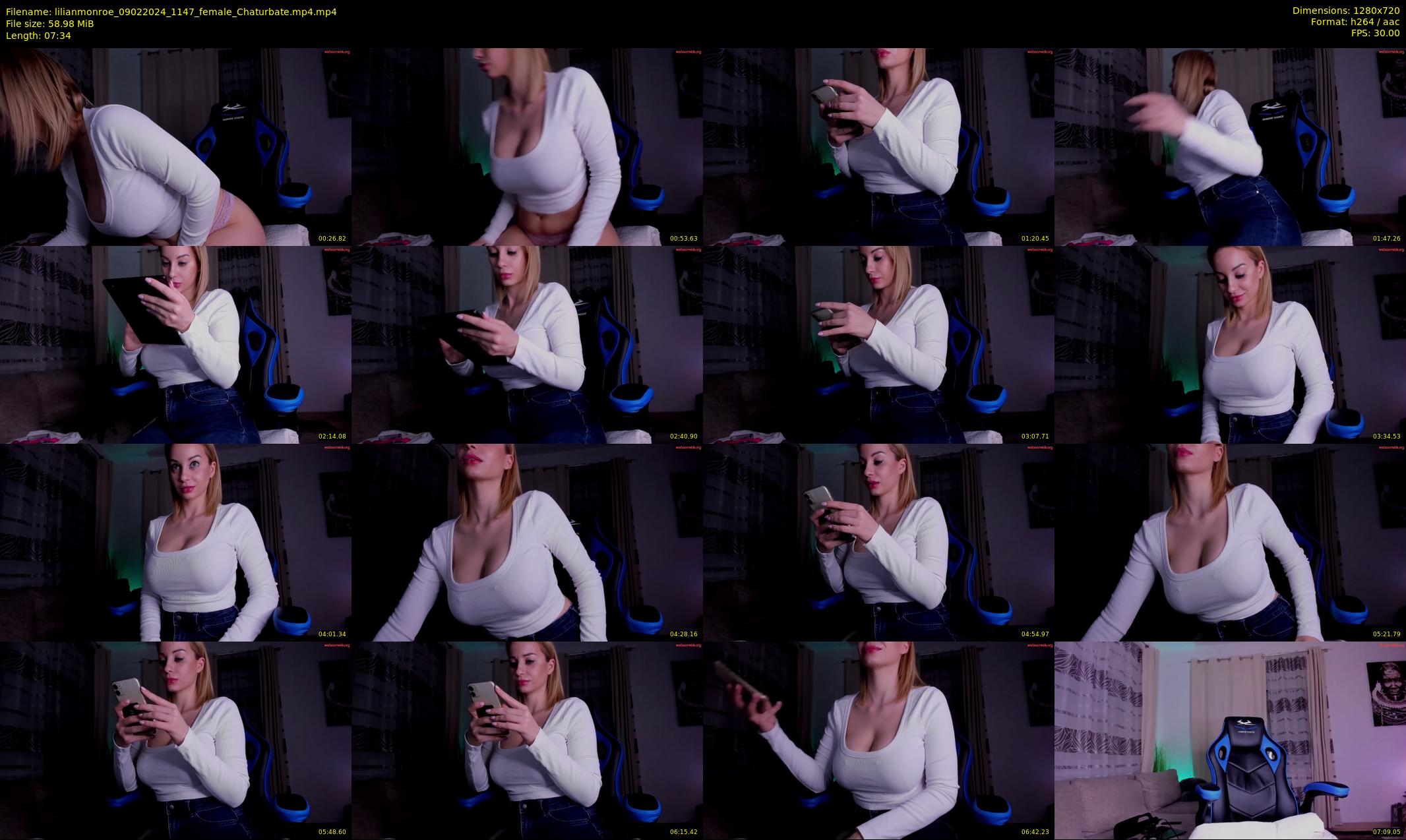 lilianmonroe — 8 minute Chaturbate female cam show recording, 720p, Feb 9, 2024