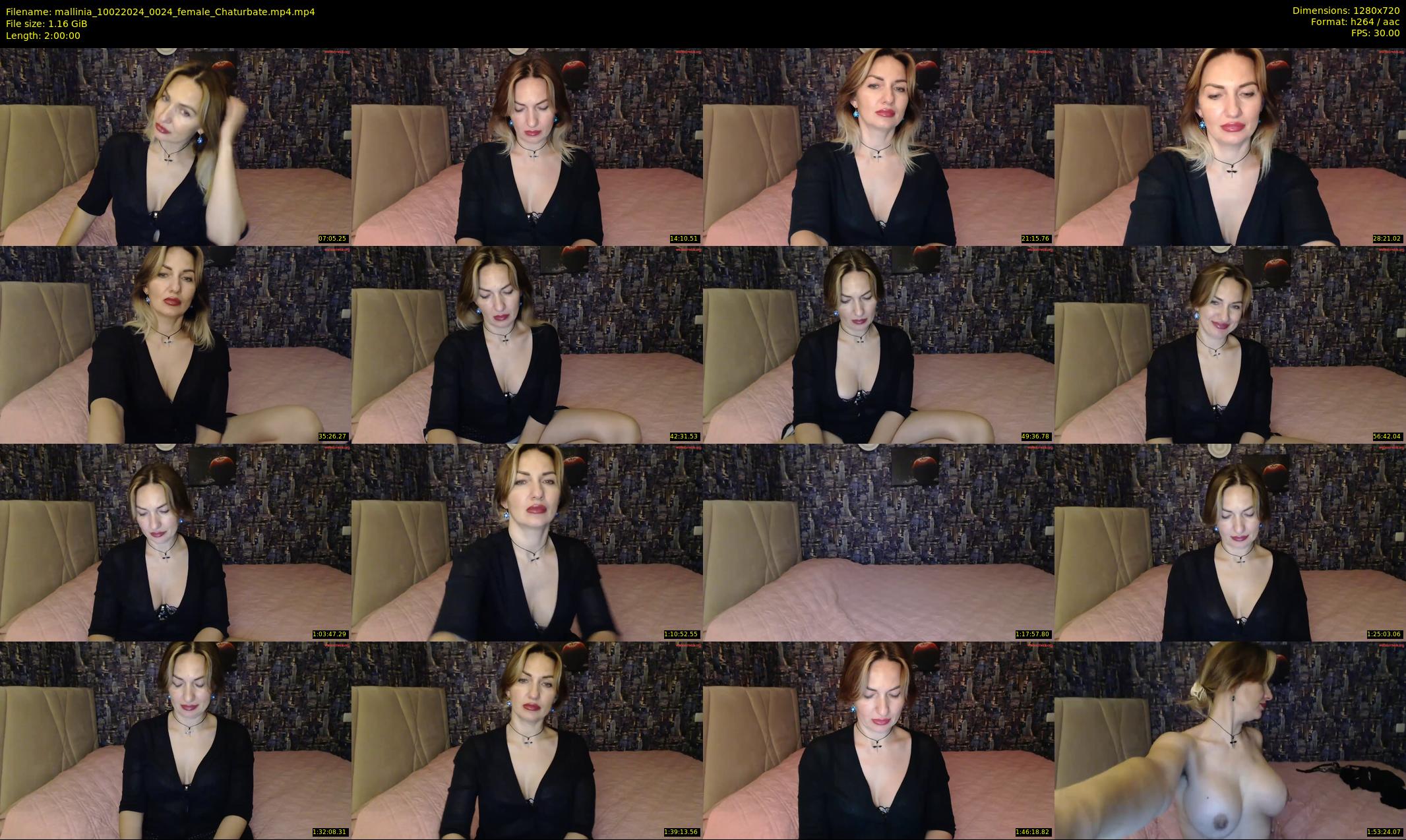 mallinia — 120 minute Chaturbate female cam show recording, 720p, Feb 10, 2024