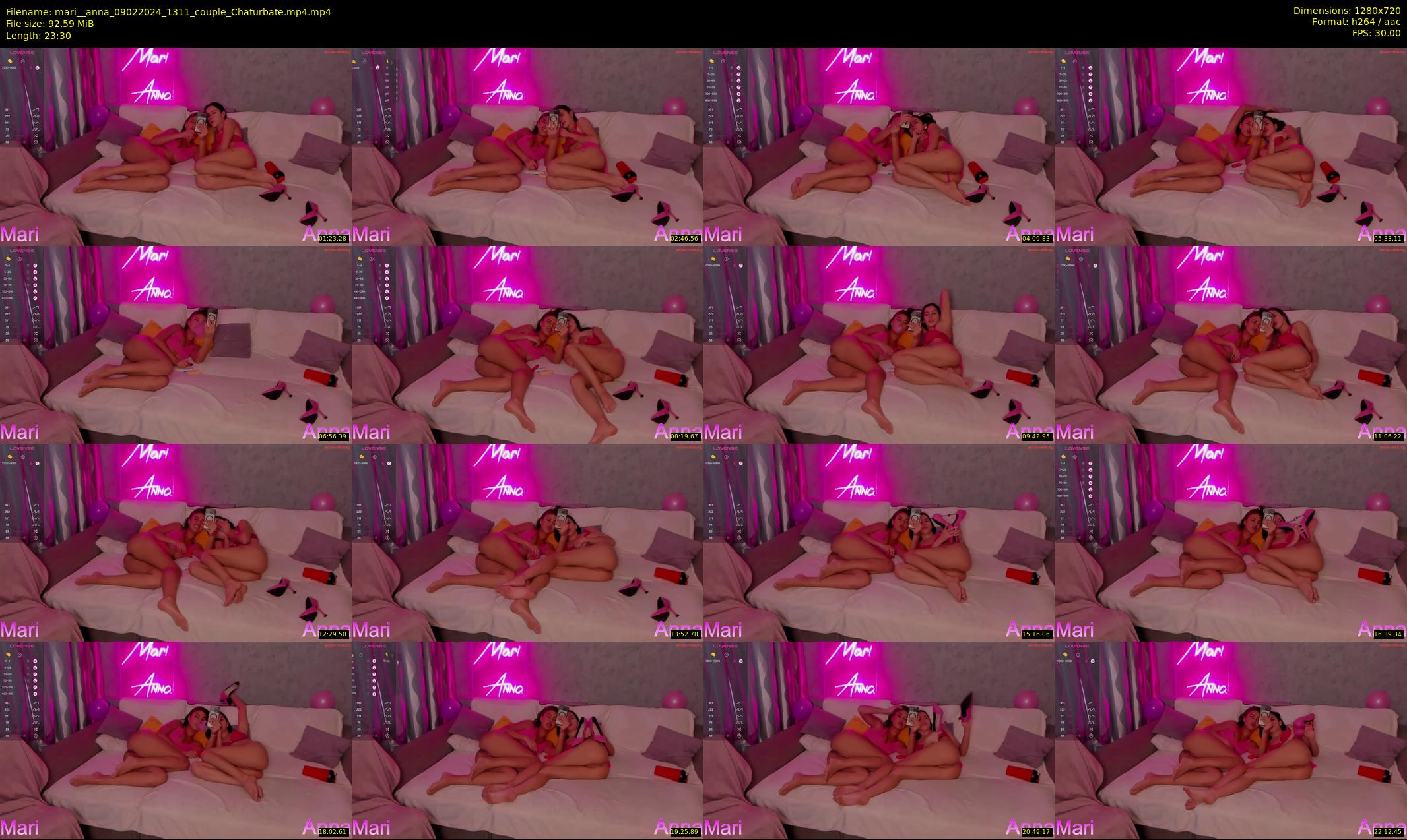 mari__anna — 24 minute Chaturbate couple cam show recording, 720p, Feb 9, 2024