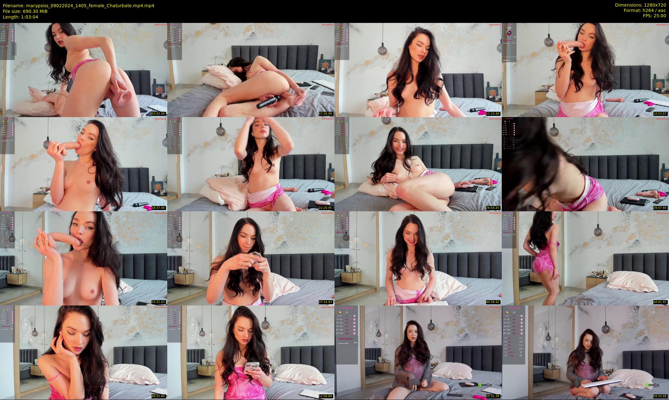 marypsiss — 64 minute Chaturbate female cam show recording, 720p, Feb 9, 2024