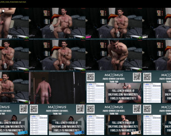 maximus_787 — 6 minute Chaturbate male cam show recording, 720p, Feb 10, 2024