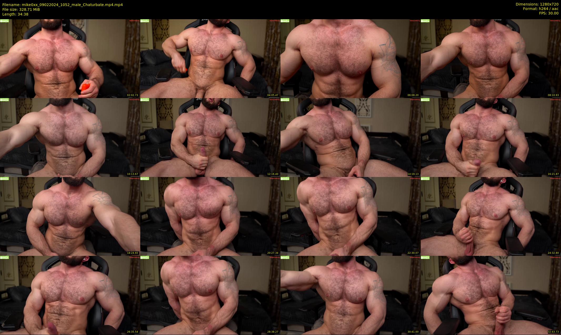 mike0xx — 35 minute Chaturbate male cam show recording, 720p, Feb 9, 2024