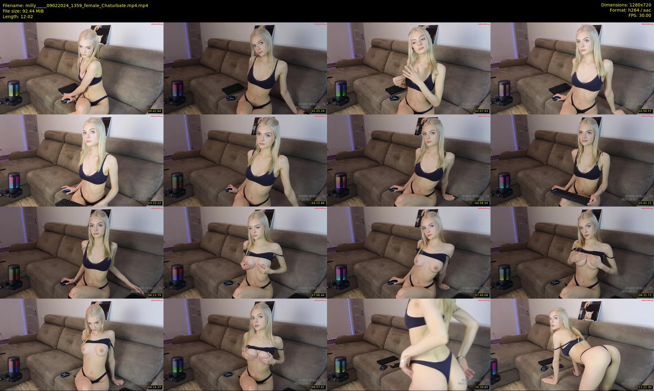 milly____ — 13 minute Chaturbate couple cam show recording, 720p, Feb 9, 2024