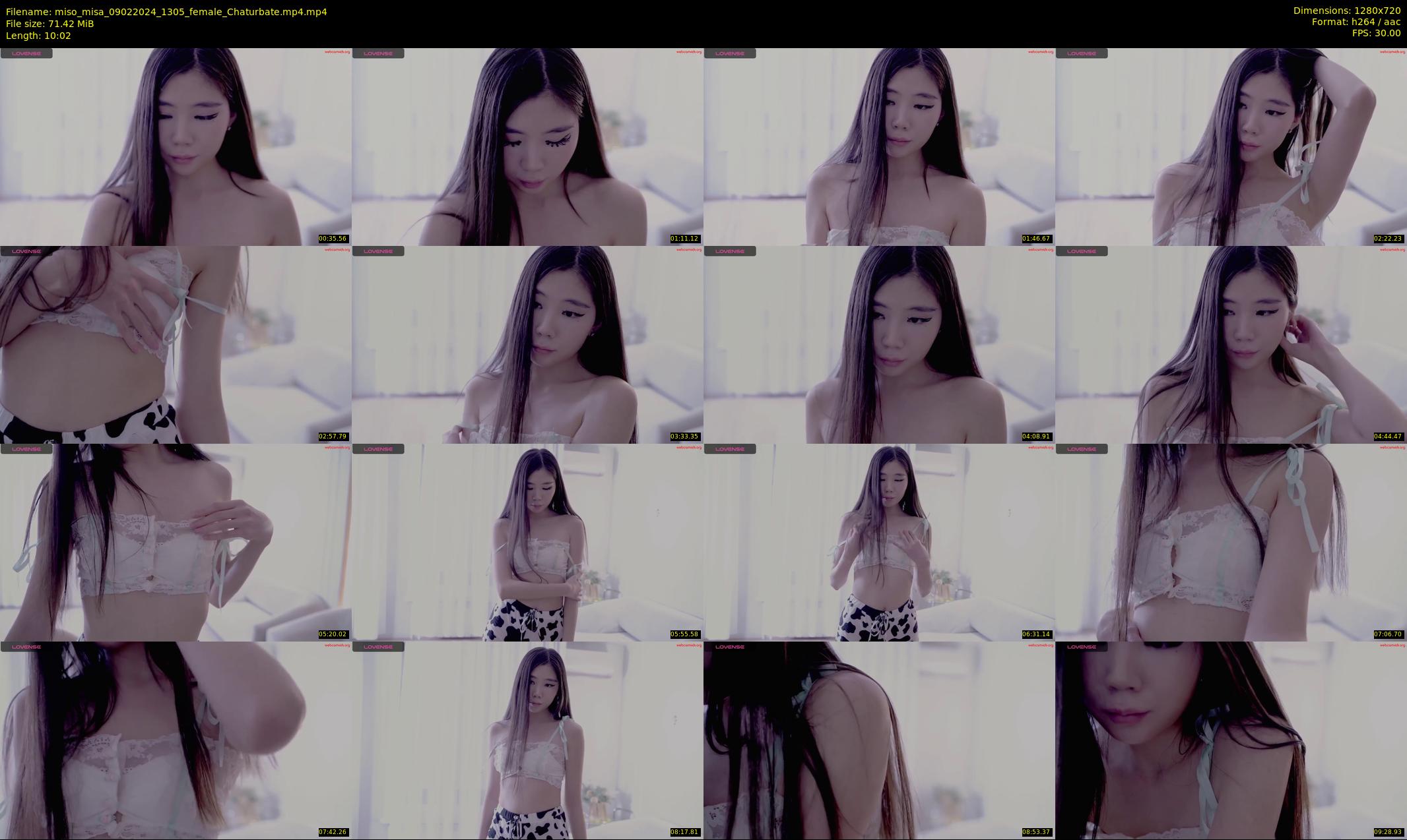 miso_misa — 11 minute Chaturbate female cam show recording, 720p, Feb 9, 2024