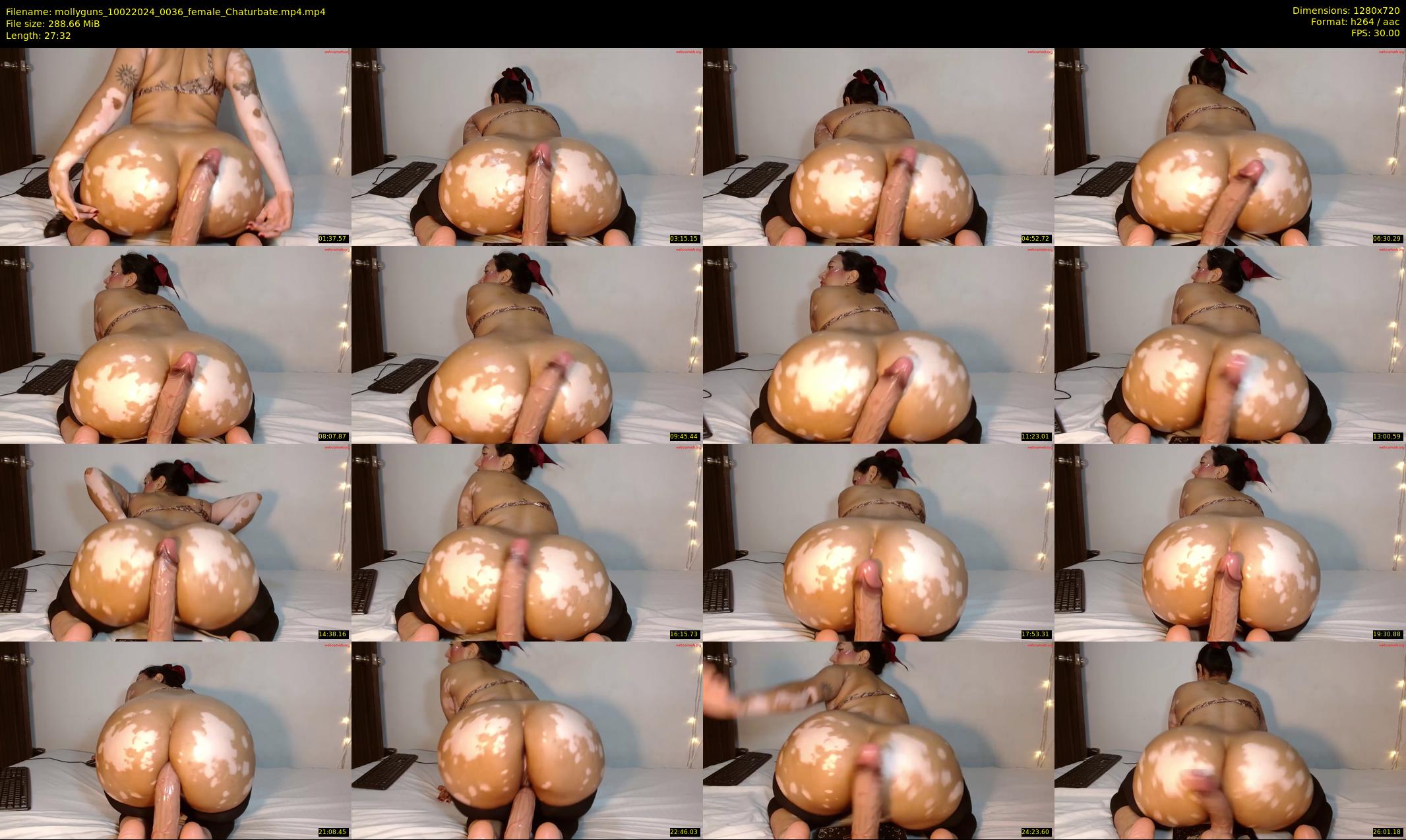 mollyguns — 28 minute Chaturbate female cam show recording, 720p, Feb 10, 2024