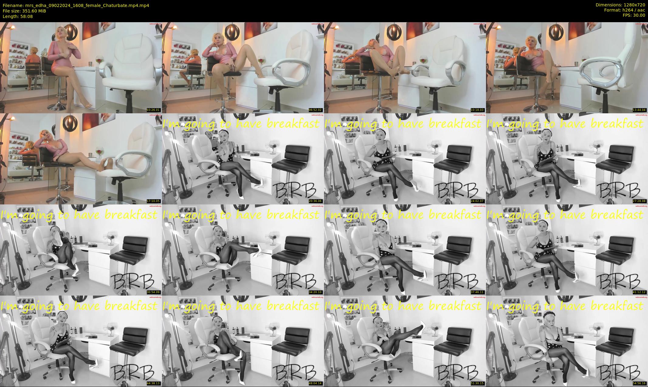 mrs_edha — 59 minute Chaturbate female cam show recording, 720p, Feb 9, 2024