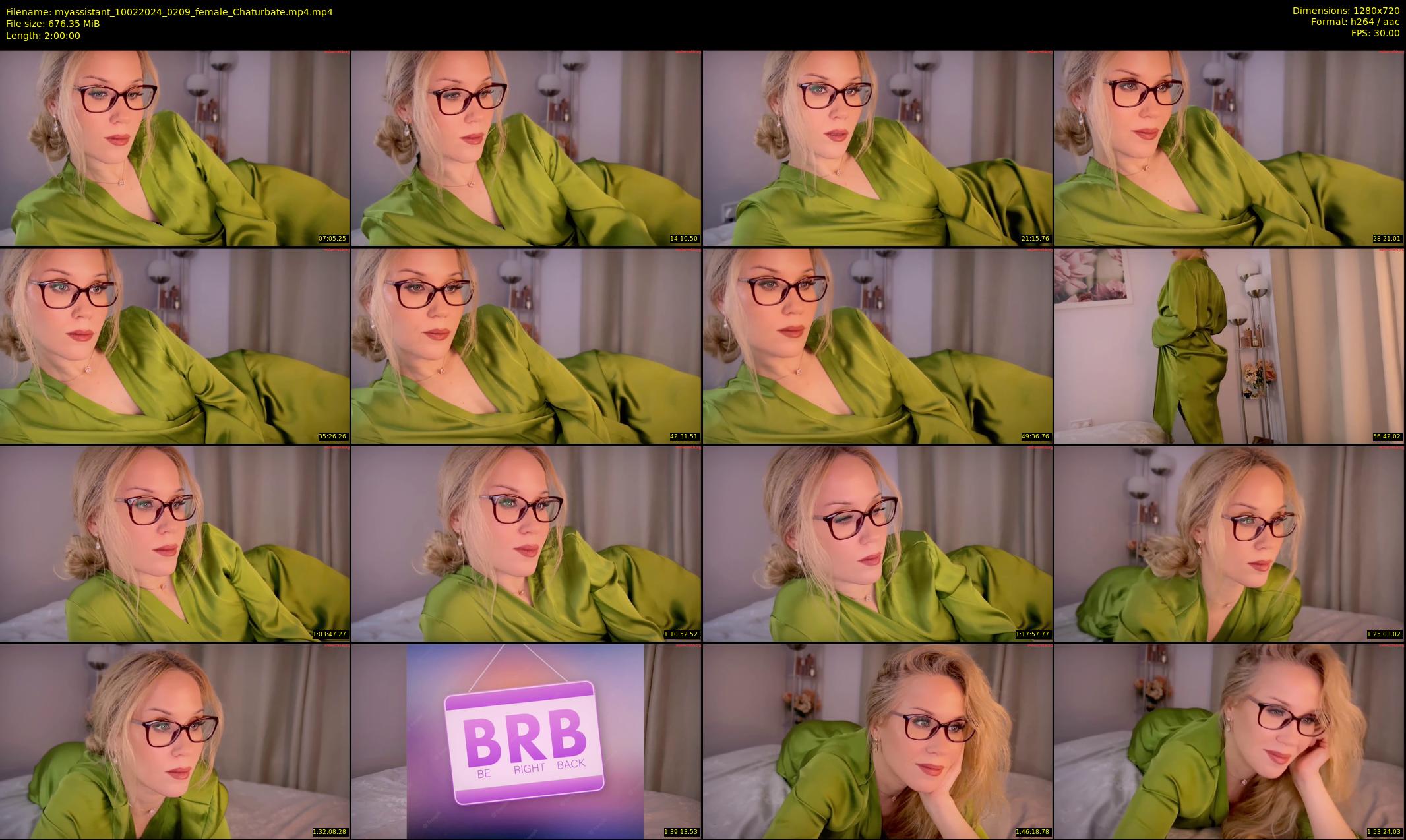 myassistant — 120 minute Chaturbate female cam show recording, 720p, Feb 10, 2024
