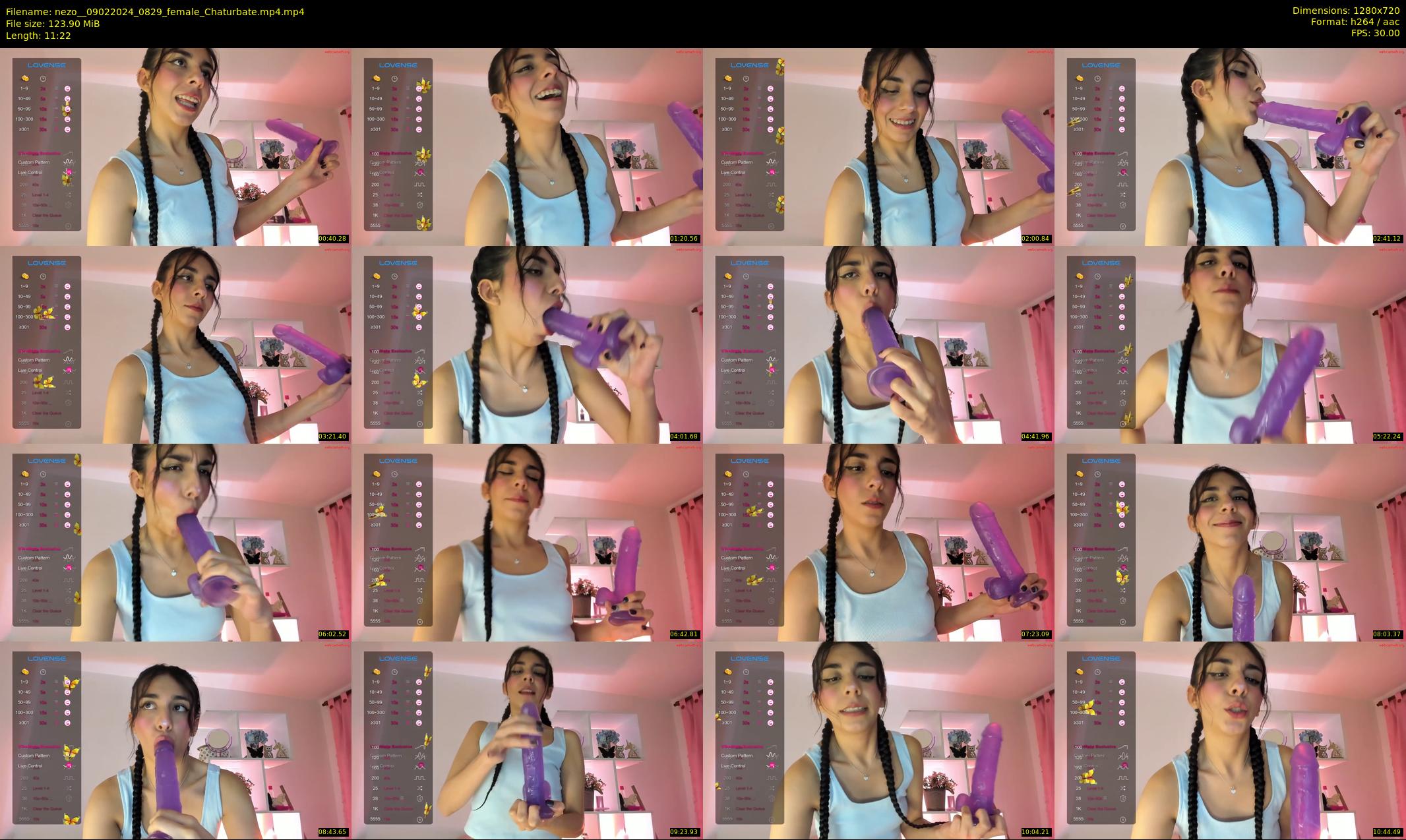 nezo_ — 12 minute Chaturbate female cam show recording, 720p, Feb 9, 2024