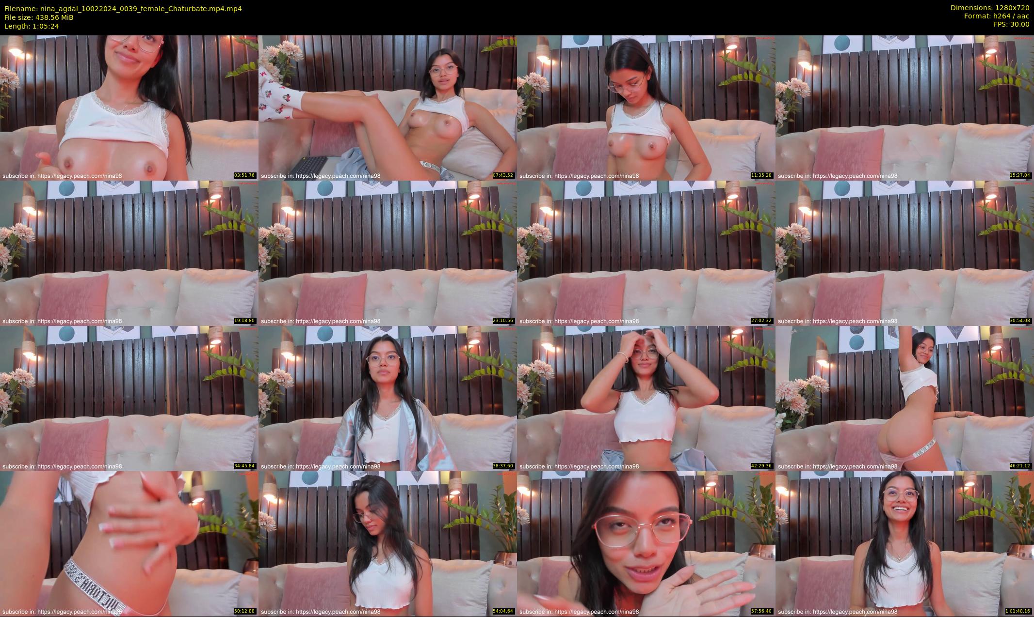 nina_agdal — 66 minute Chaturbate female cam show recording, 720p, Feb 10, 2024