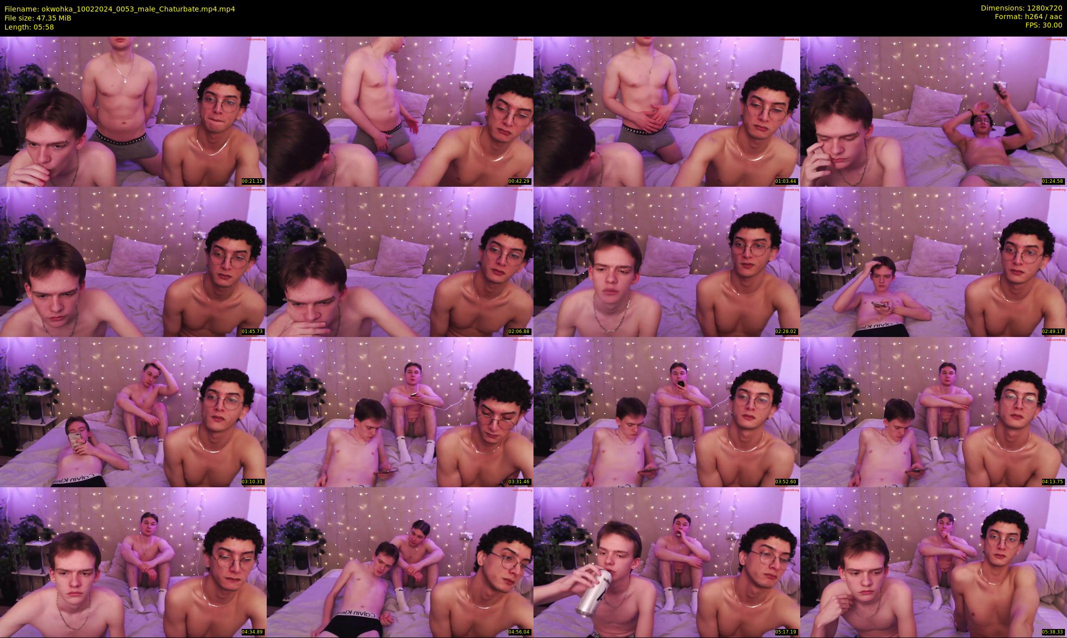 okwohka — 6 minute Chaturbate couple cam show recording, 720p, Feb 10, 2024