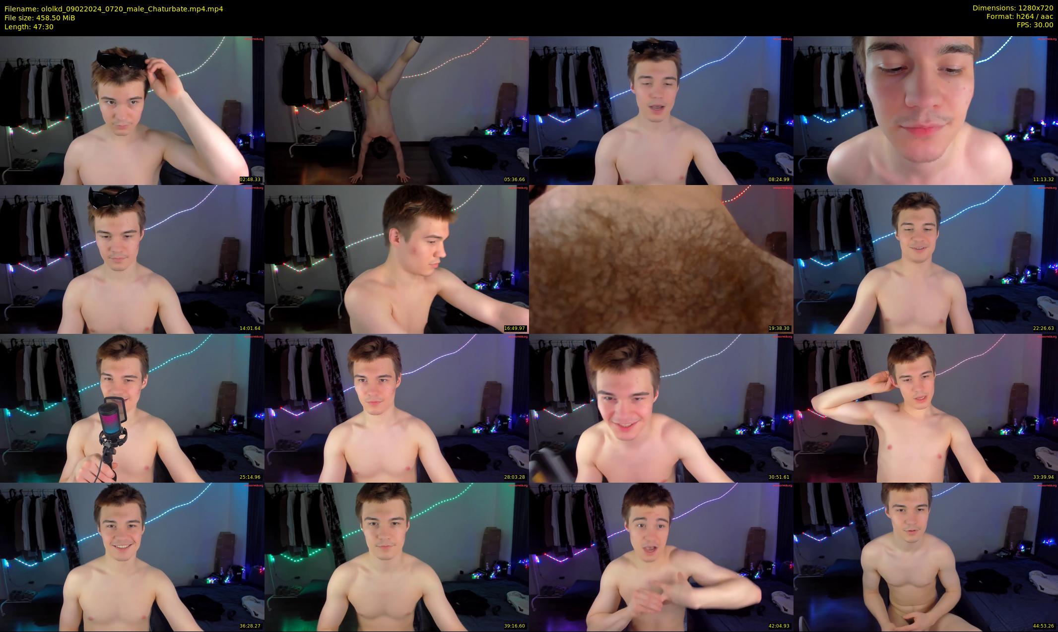 ololkd — 48 minute Chaturbate male cam show recording, 720p, Feb 9, 2024