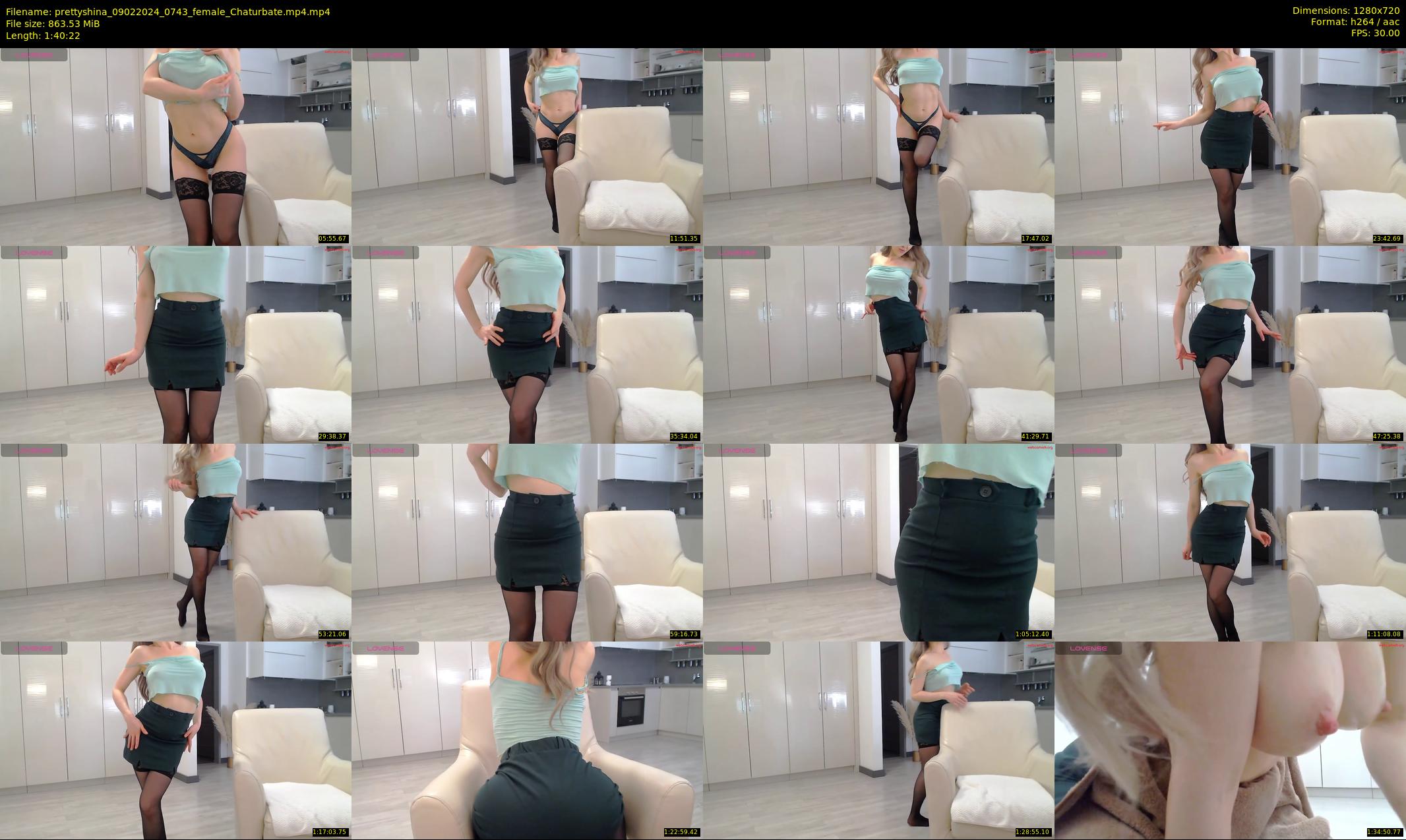 prettyshina — 101 minute Chaturbate female cam show recording, 720p, Feb 9, 2024