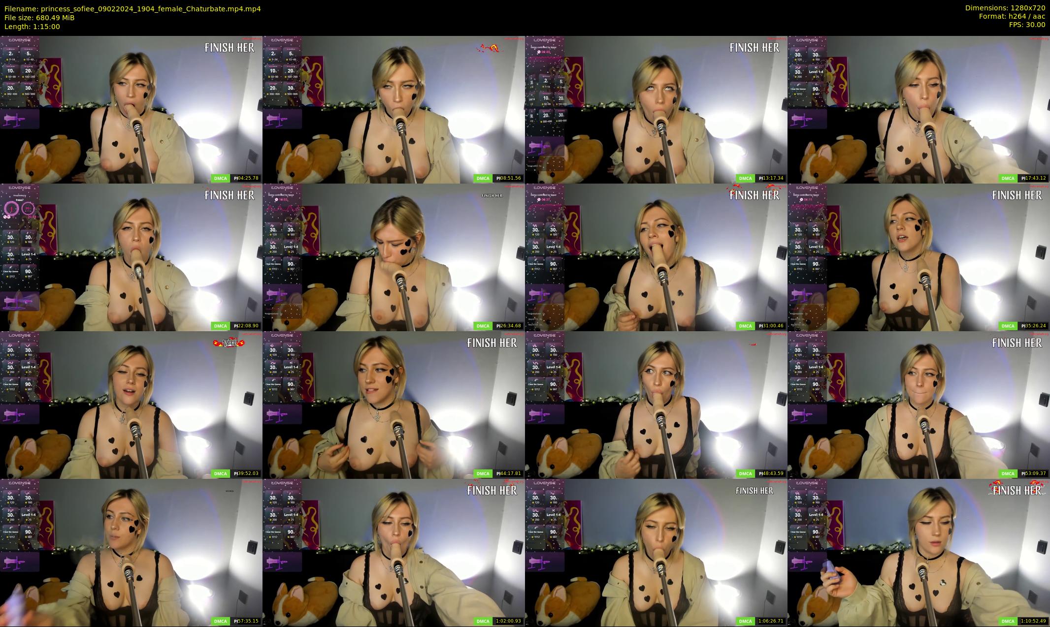 princess_sofiee — 75 minute Chaturbate female cam show recording, 720p, Feb 9, 2024