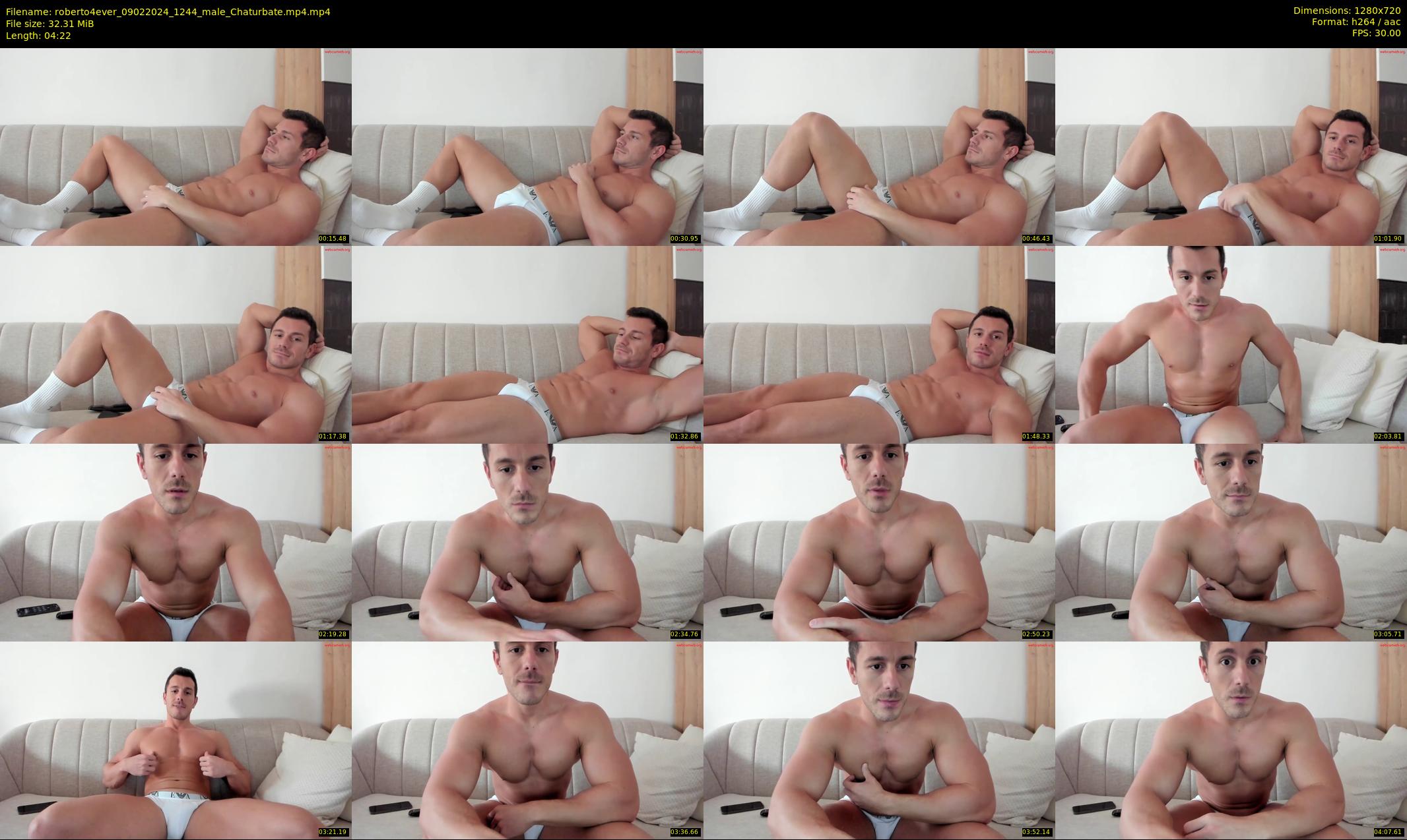 roberto4ever — 5 minute Chaturbate male cam show recording, 720p, Feb 9, 2024