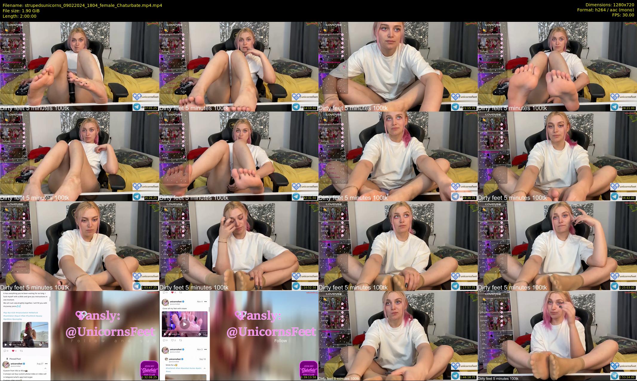 strupedsunicorns — 120 minute Chaturbate couple cam show recording, 720p, Feb 9, 2024