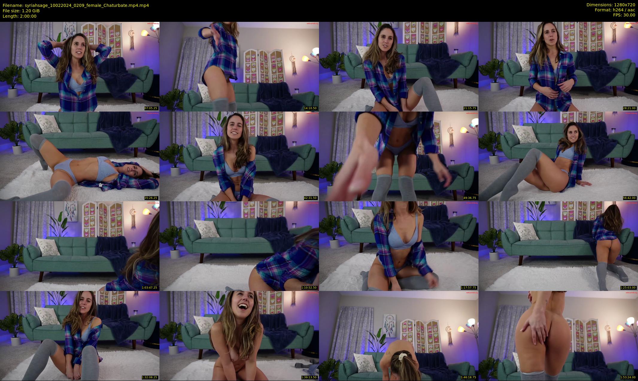 syriahsage — 120 minute Chaturbate female cam show recording, 720p, Feb 10, 2024