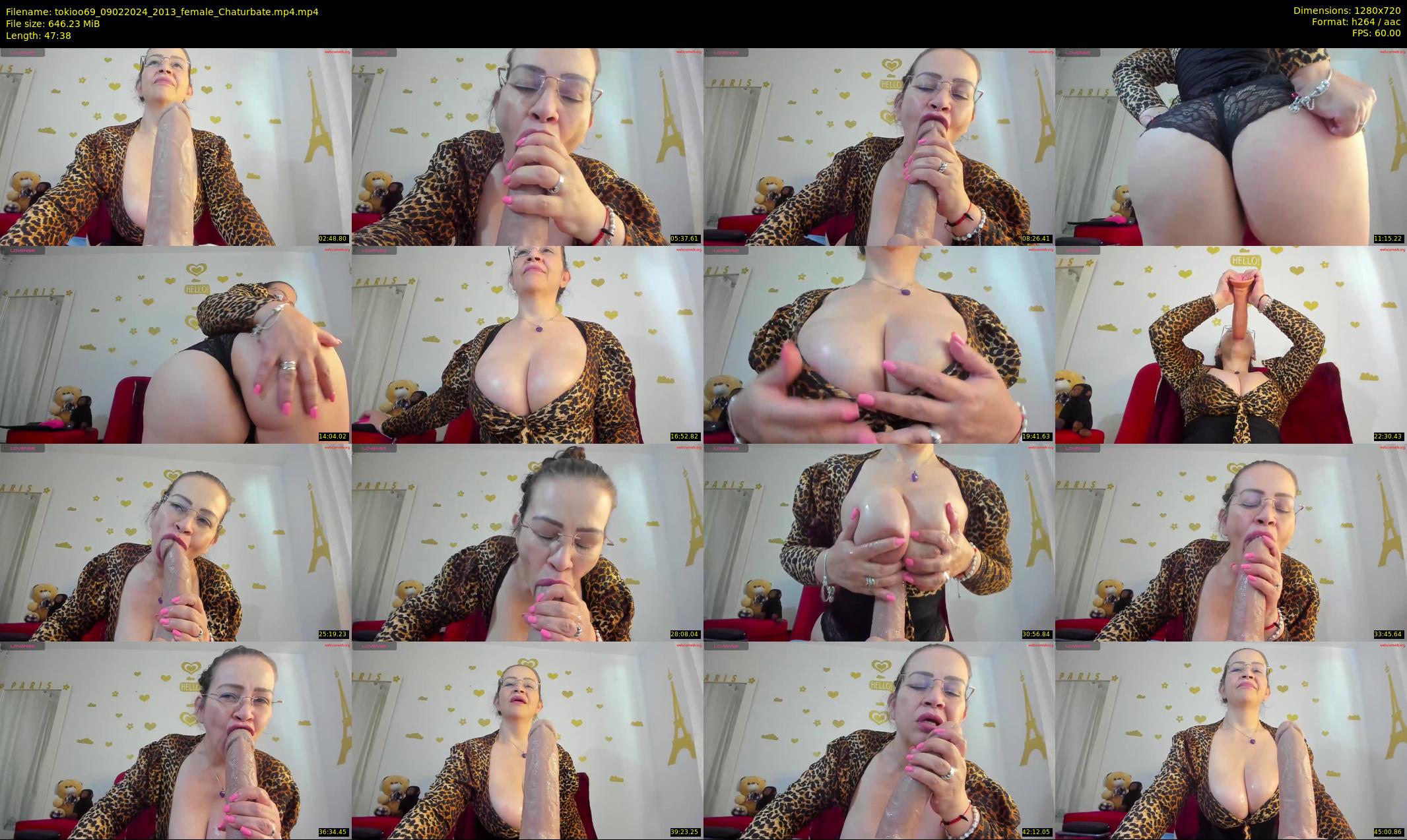 tokioo69 — 48 minute Chaturbate female cam show recording, 720p, Feb 9, 2024