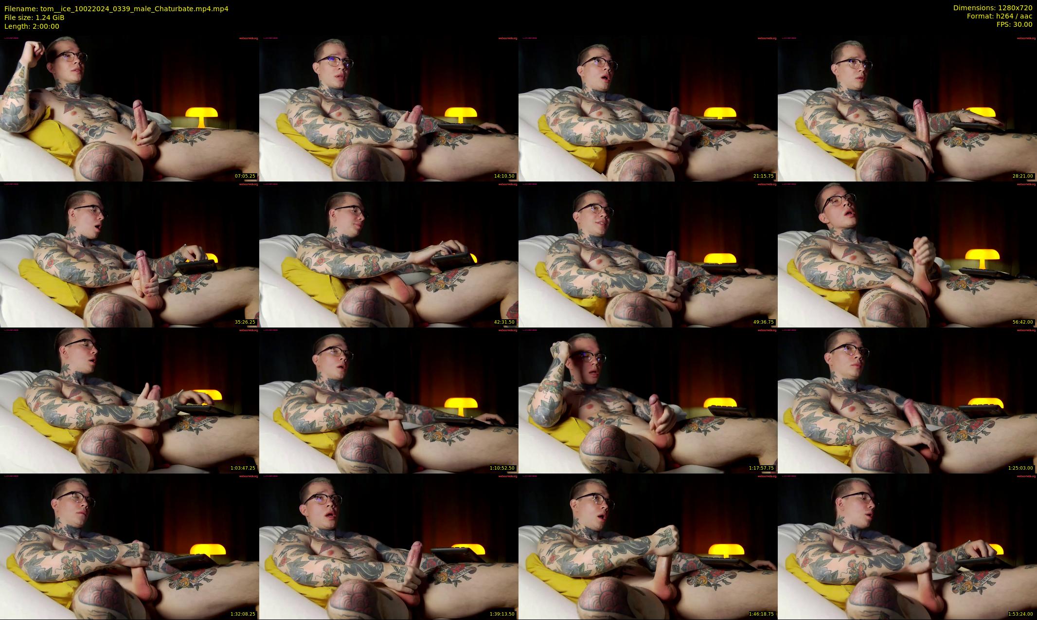 tom__ice — 120 minute Chaturbate male cam show recording, 720p, Feb 10, 2024