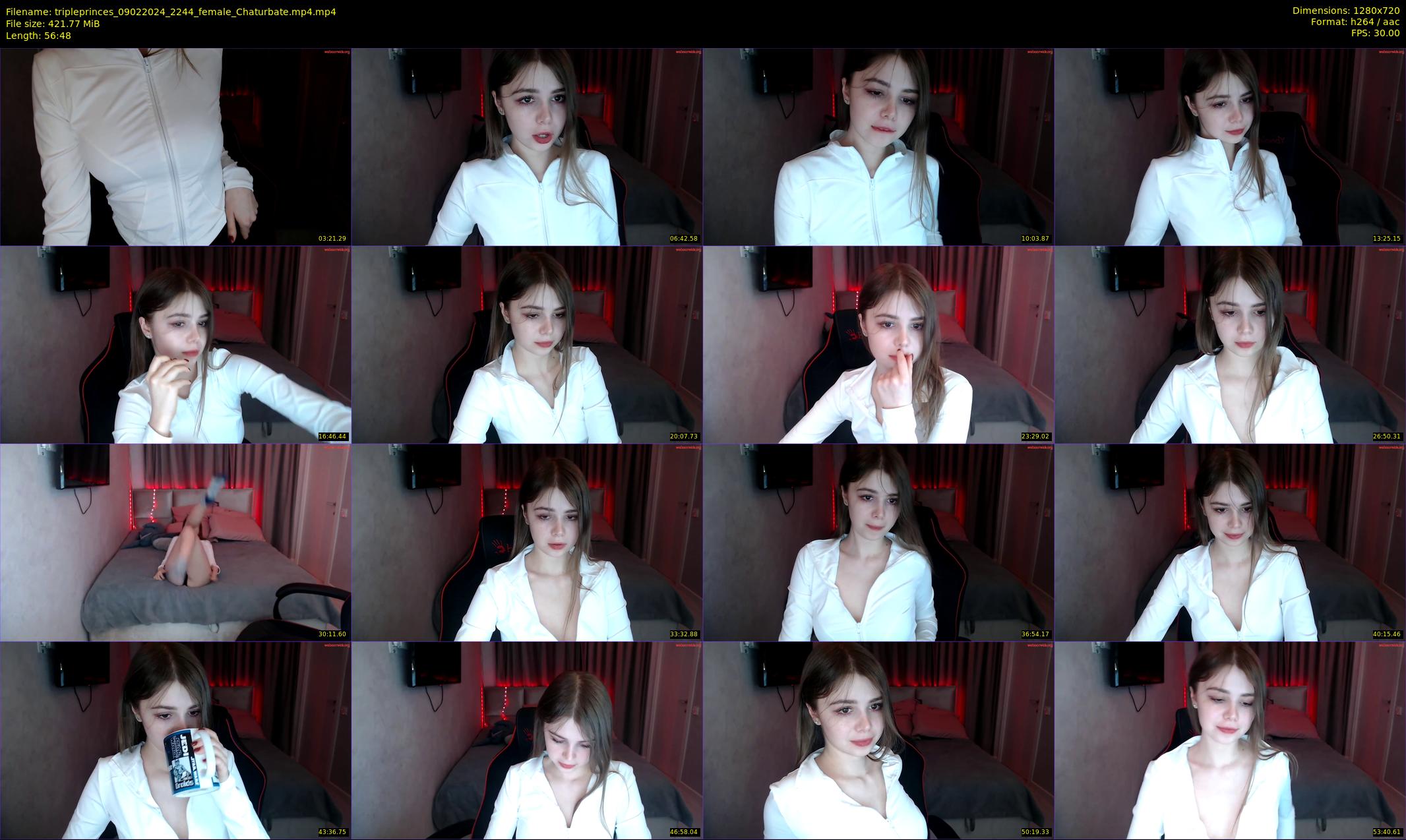 tripleprinces — 57 minute Chaturbate female cam show recording, 720p, Feb 9, 2024