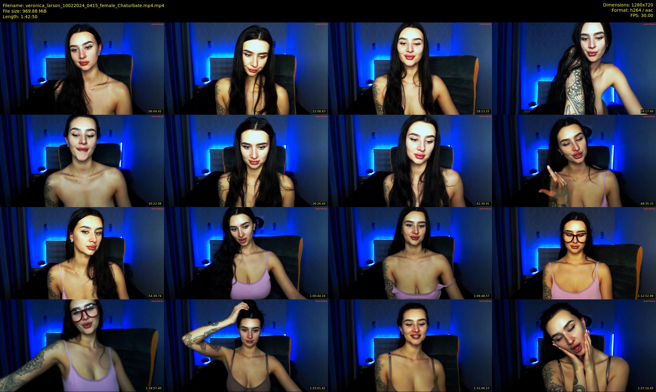 veronica_larson — 103 minute Chaturbate female cam show recording, 720p, Feb 10, 2024