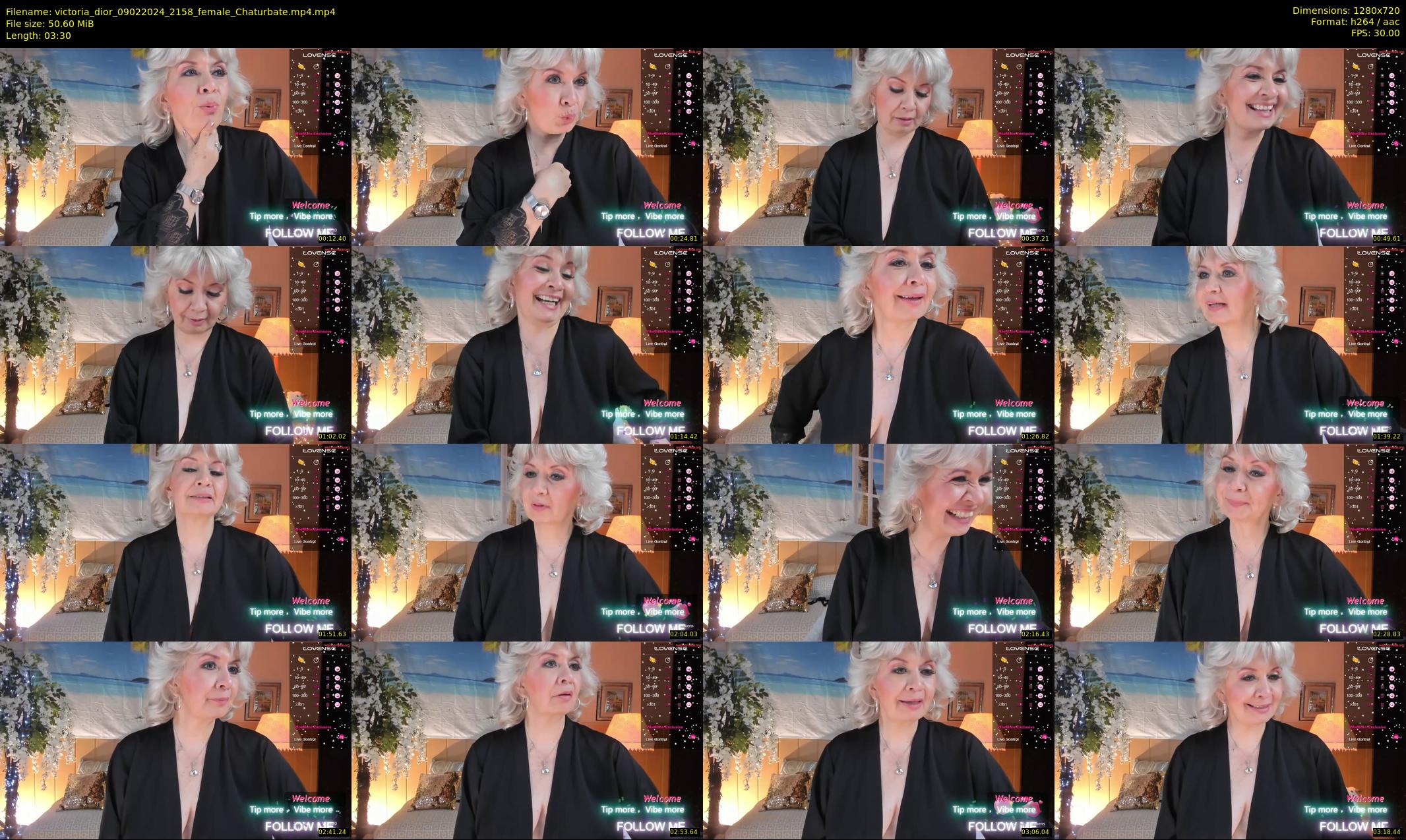 victoria_dior — 4 minute Chaturbate female cam show recording, 720p, Feb 9, 2024