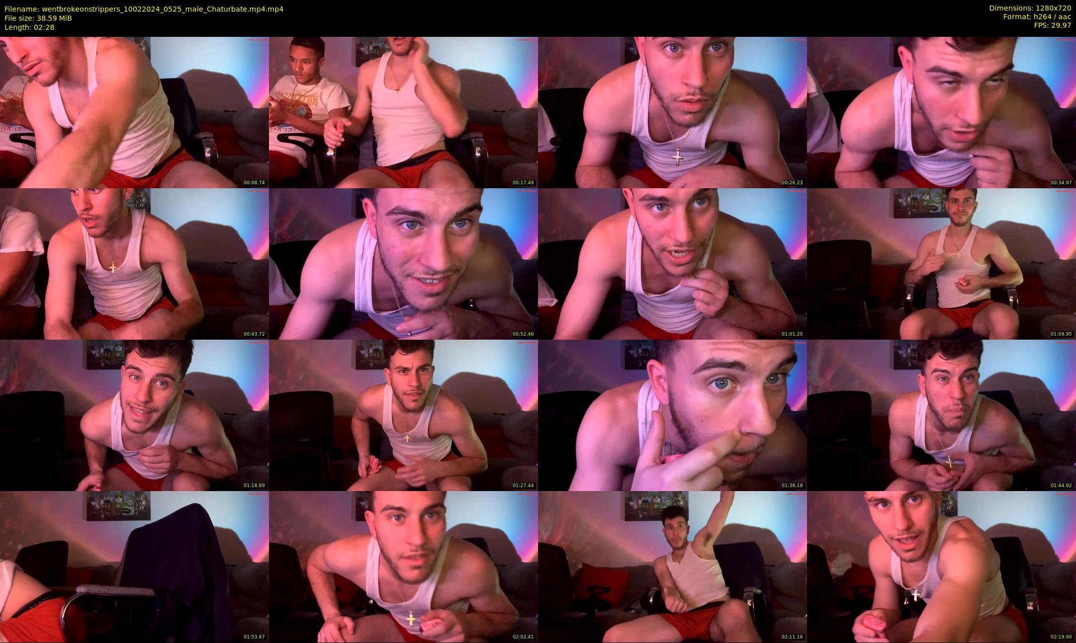 wentbrokeonstrippers — 3 minute Chaturbate male cam show recording, 720p, Feb 10, 2024