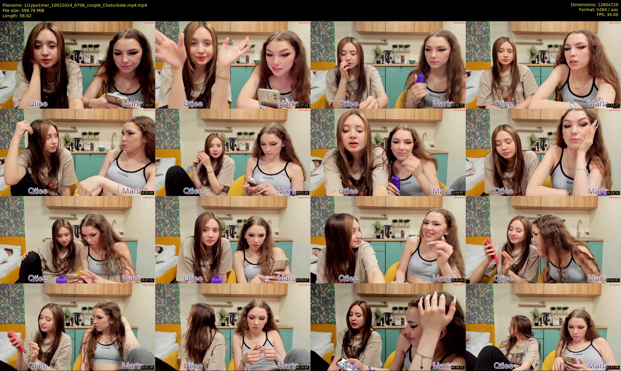 1i1ypa1mer — 57 minute Chaturbate female cam show recording, 720p, Feb 10, 2024