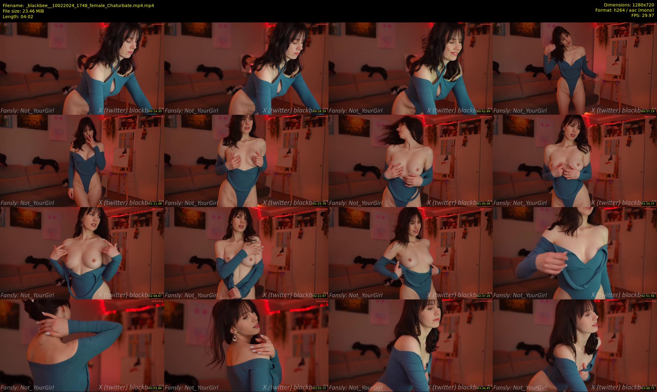 _blackbee_ — 5 minute Chaturbate female cam show recording, 720p, Feb 10, 2024