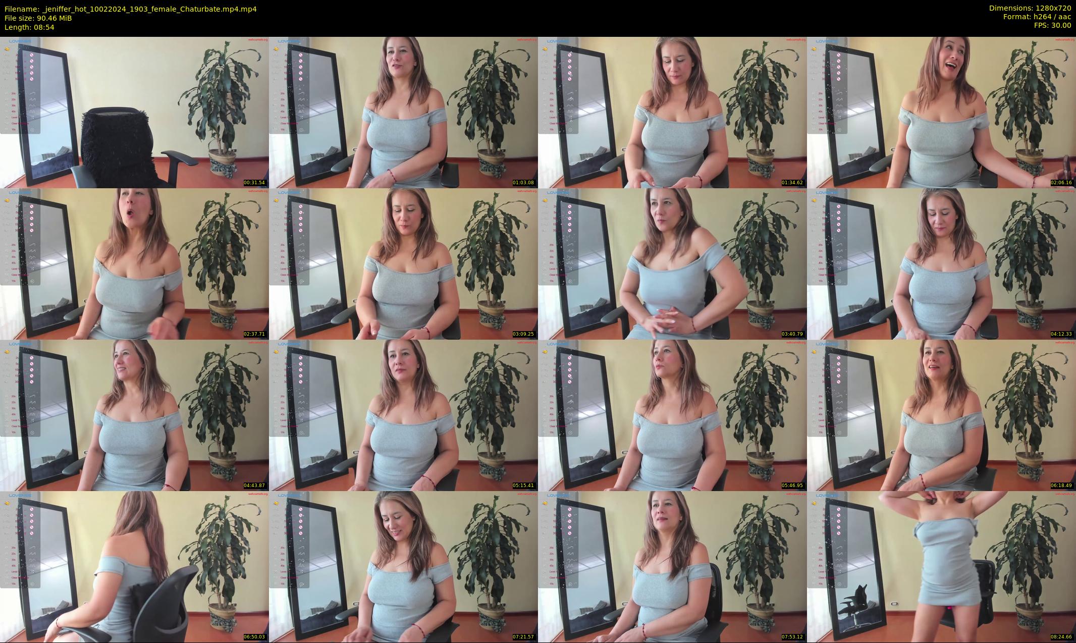 _jeniffer_hot — 9 minute Chaturbate female cam show recording, 720p, Feb 10, 2024