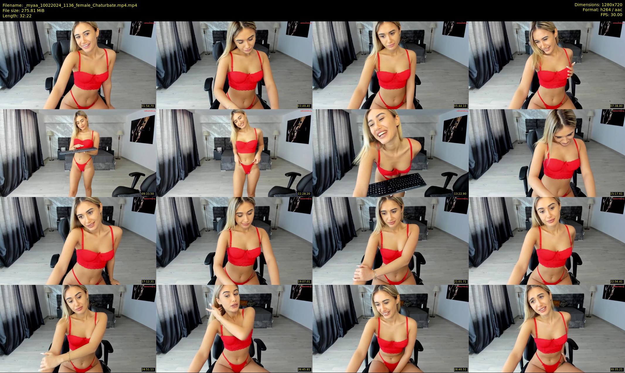 _myaa — 33 minute Chaturbate female cam show recording, 720p, Feb 10, 2024