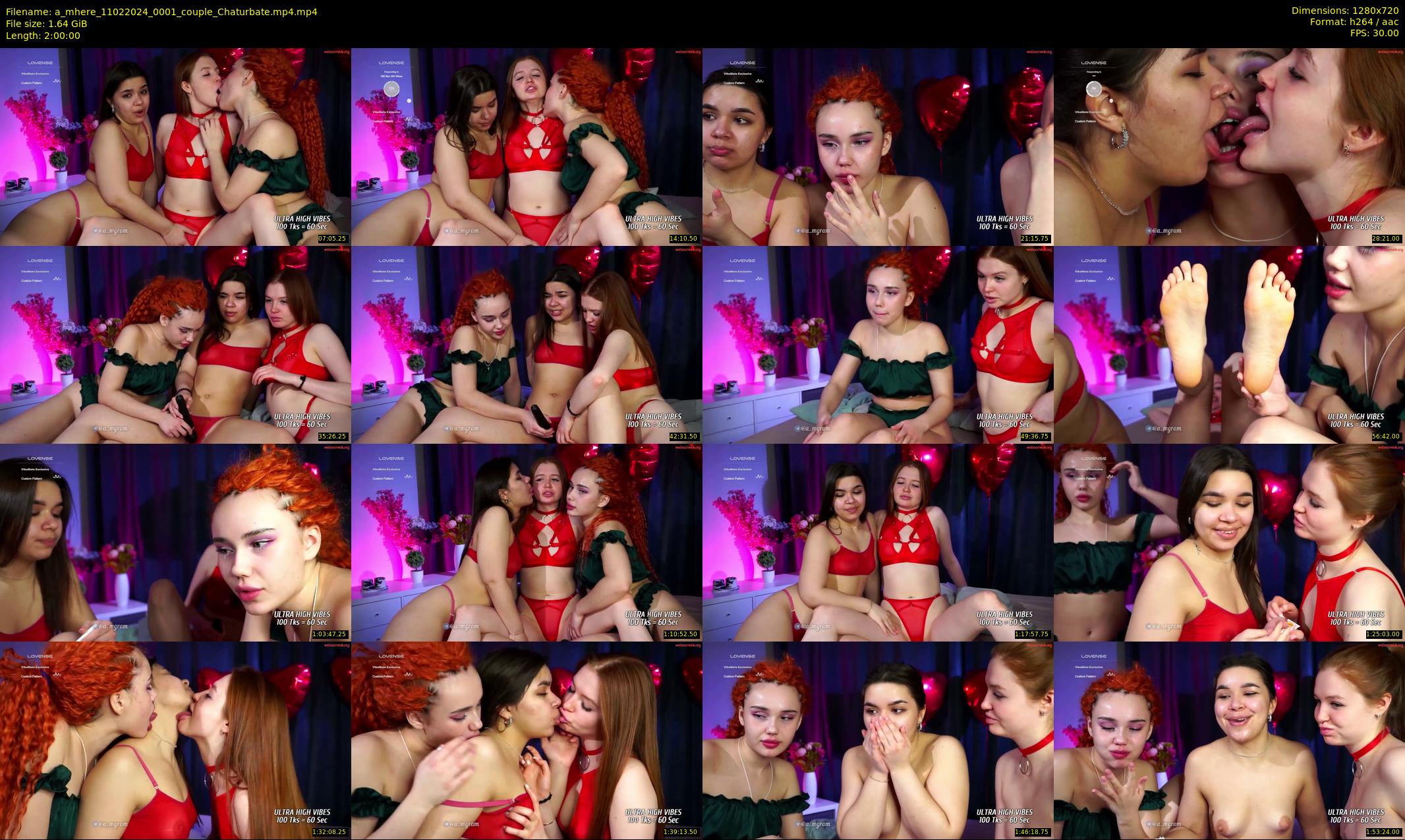 a_mhere — 120 minute Chaturbate couple cam show recording, 720p, Feb 11, 2024
