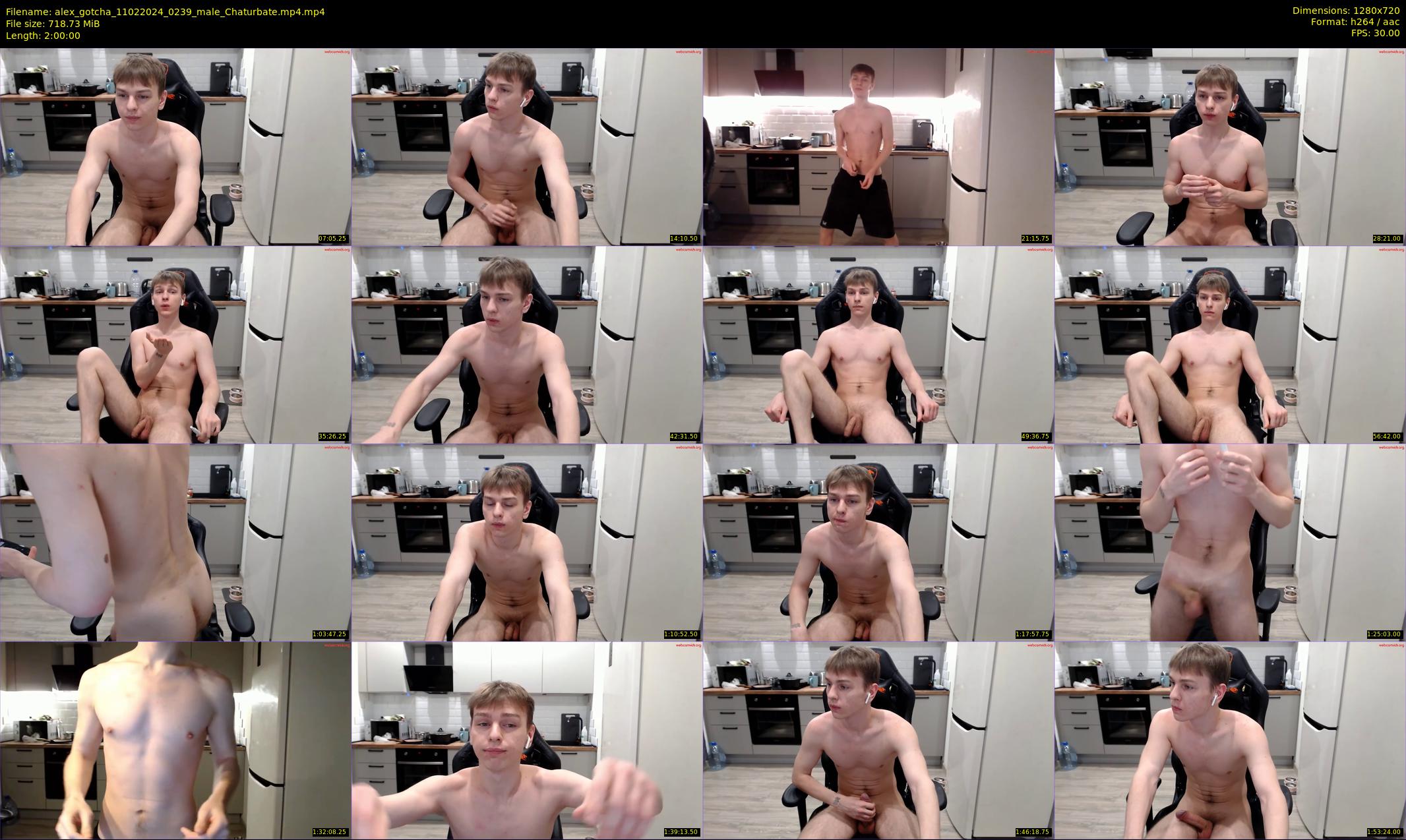 alex_gotcha — 120 minute Chaturbate male cam show recording, 720p, Feb 11, 2024