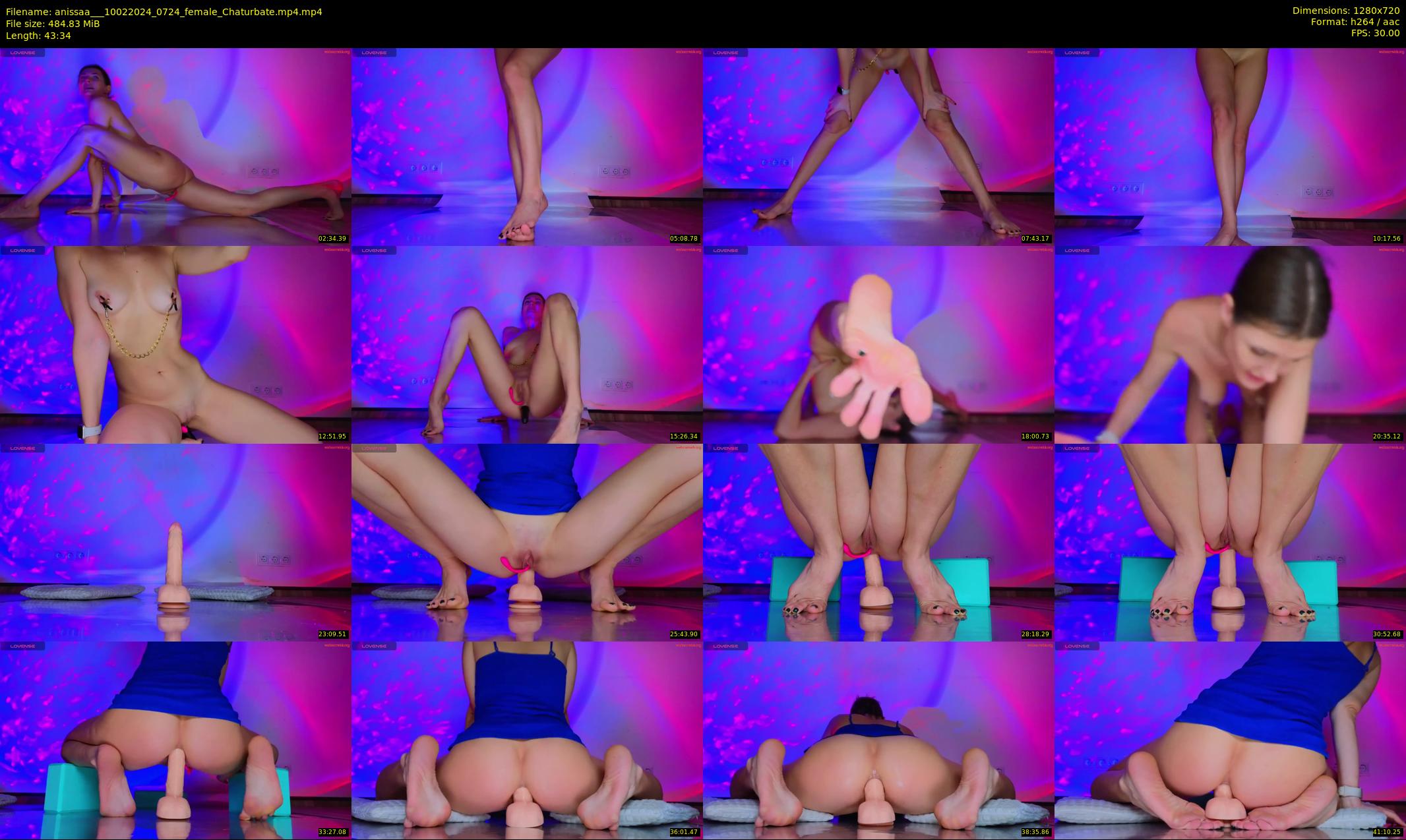 anissaa__ — 44 minute Chaturbate female cam show recording, 720p, Feb 10, 2024