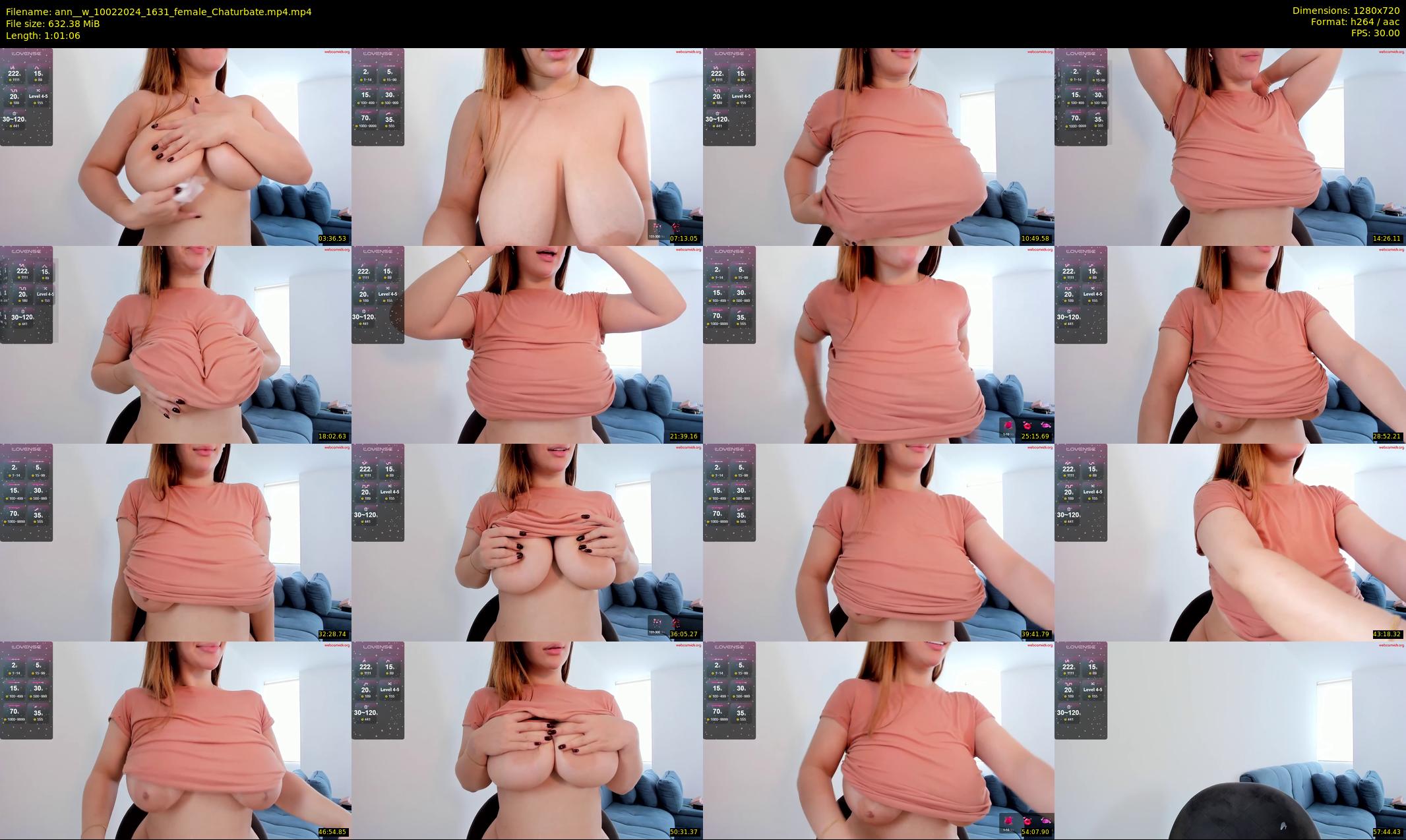 ann__w — 62 minute Chaturbate female cam show recording, 720p, Feb 10, 2024