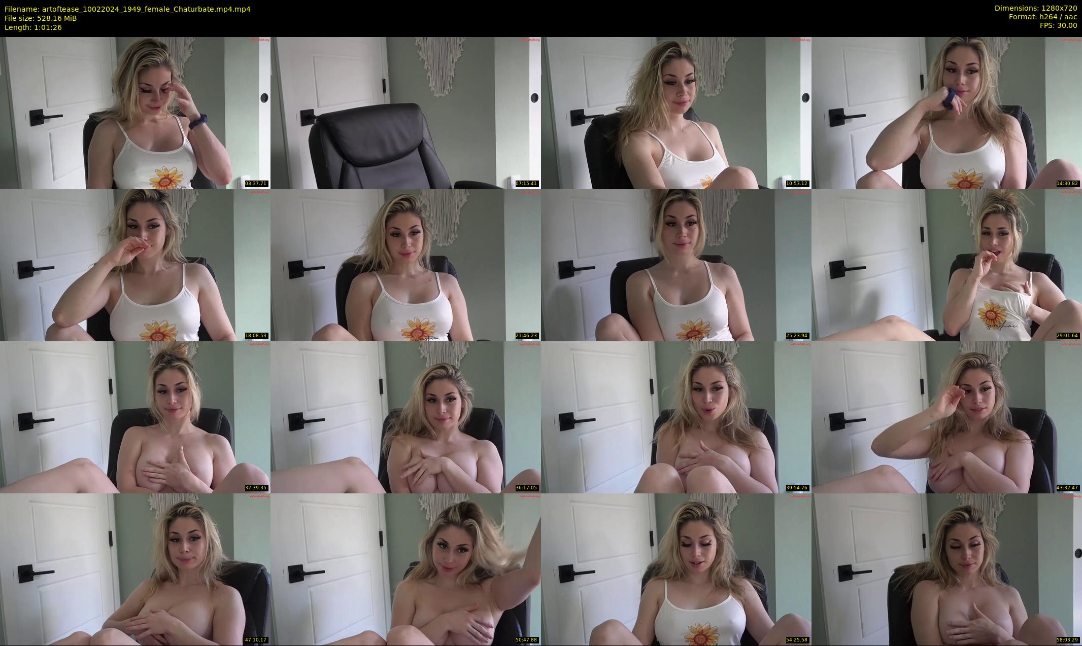 artoftease — 62 minute Chaturbate female cam show recording, 720p, Feb 10, 2024