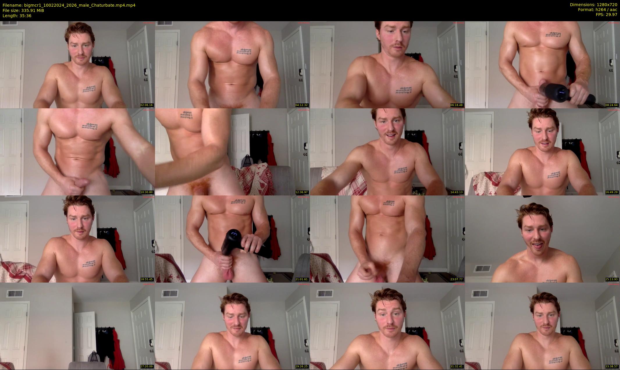 bigmcr1 — 36 minute Chaturbate male cam show recording, 720p, Feb 10, 2024