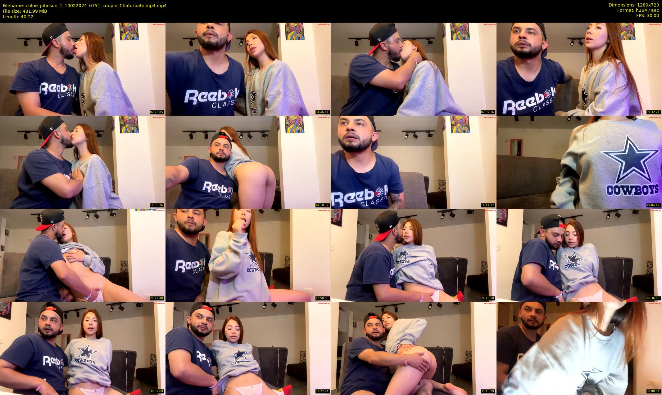 chloe_johnson_1 — 41 minute Chaturbate couple cam show recording, 720p, Feb 10, 2024
