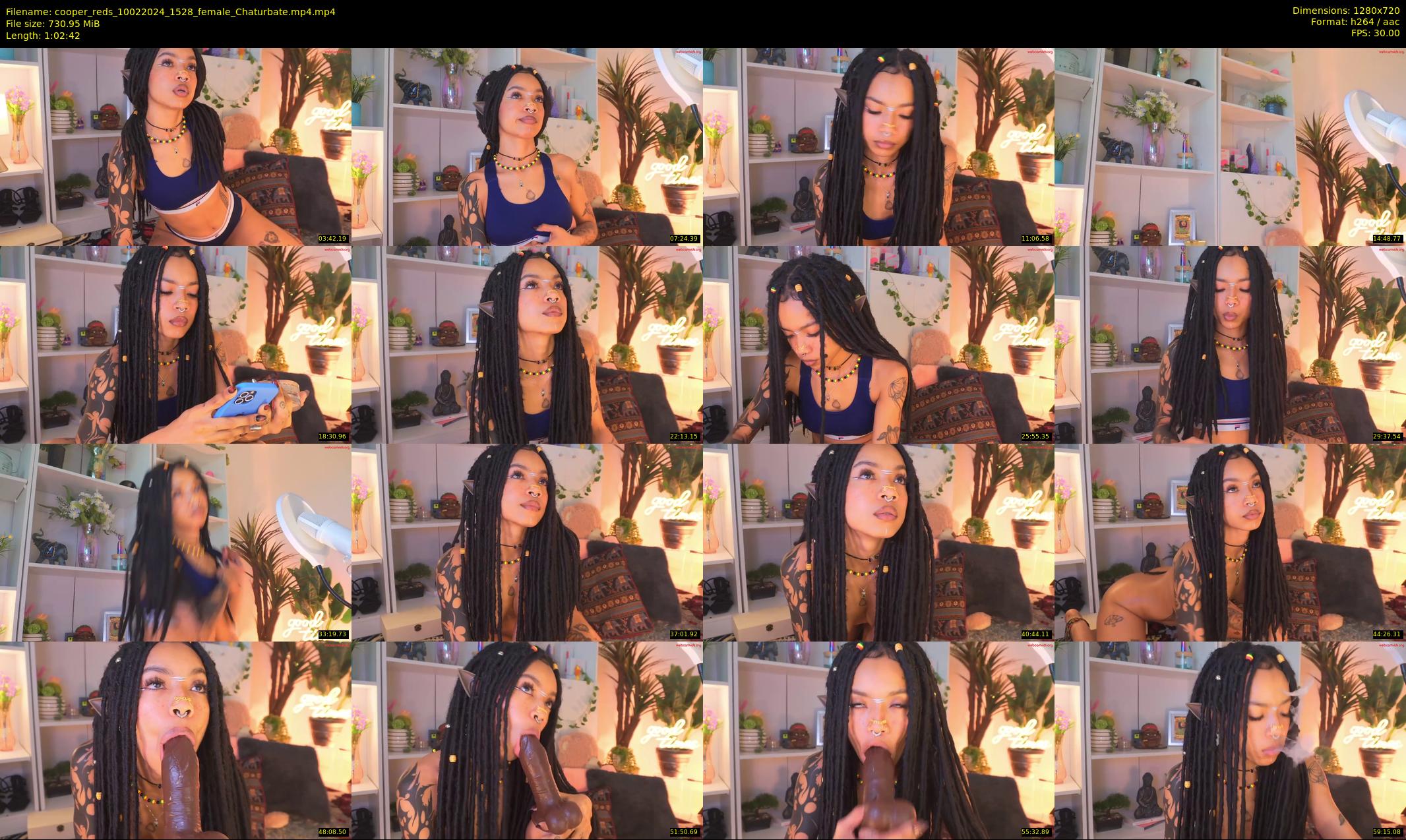 cooper_reds — 63 minute Chaturbate female cam show recording, 720p, Feb 10, 2024