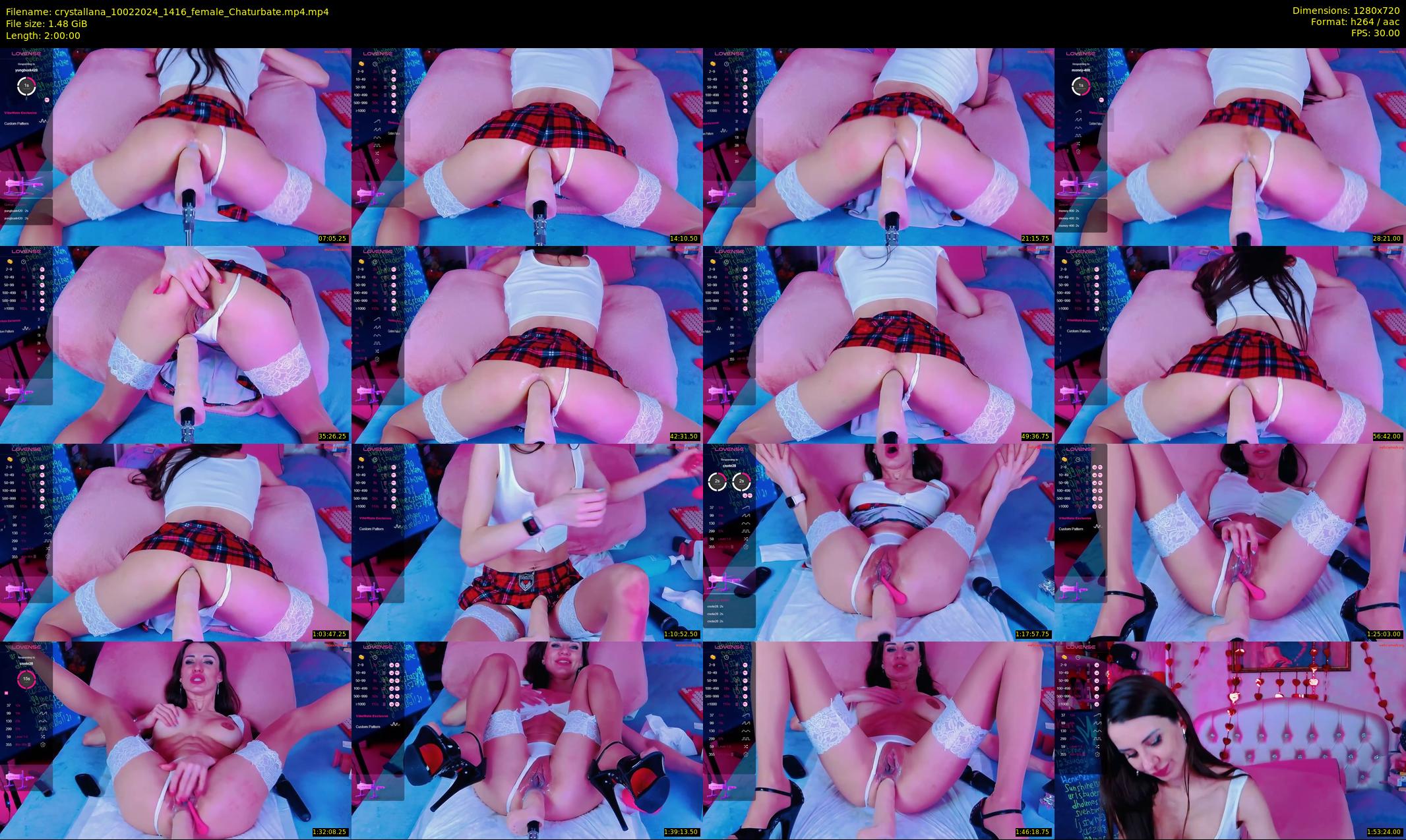 crystallana — 120 minute Chaturbate female cam show recording, 720p, Feb 10, 2024