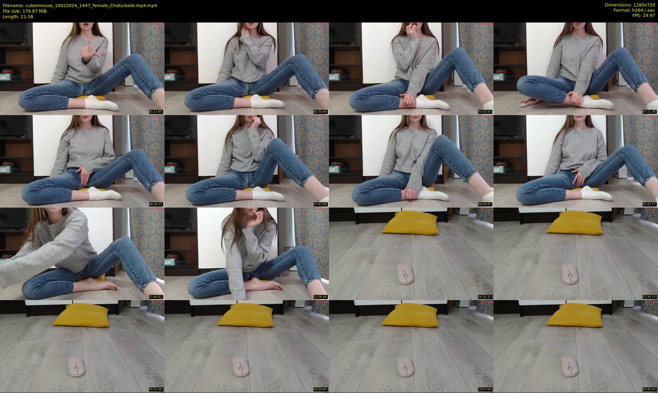 cuteemouse — 22 minute Chaturbate female cam show recording, 720p, Feb 10, 2024