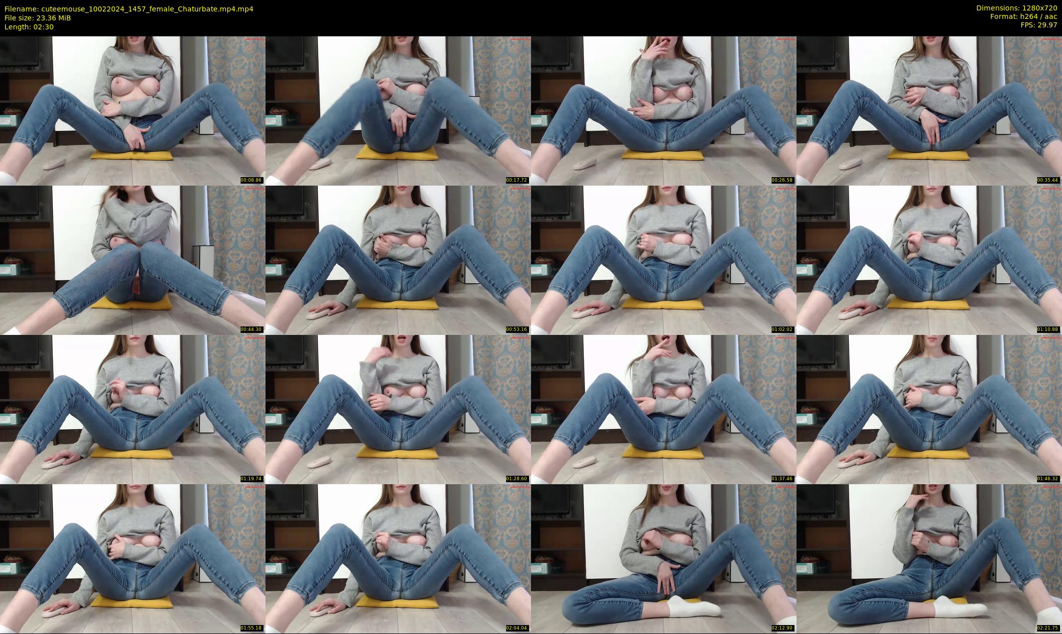cuteemouse — 3 minute Chaturbate female cam show recording, 720p, Feb 10, 2024