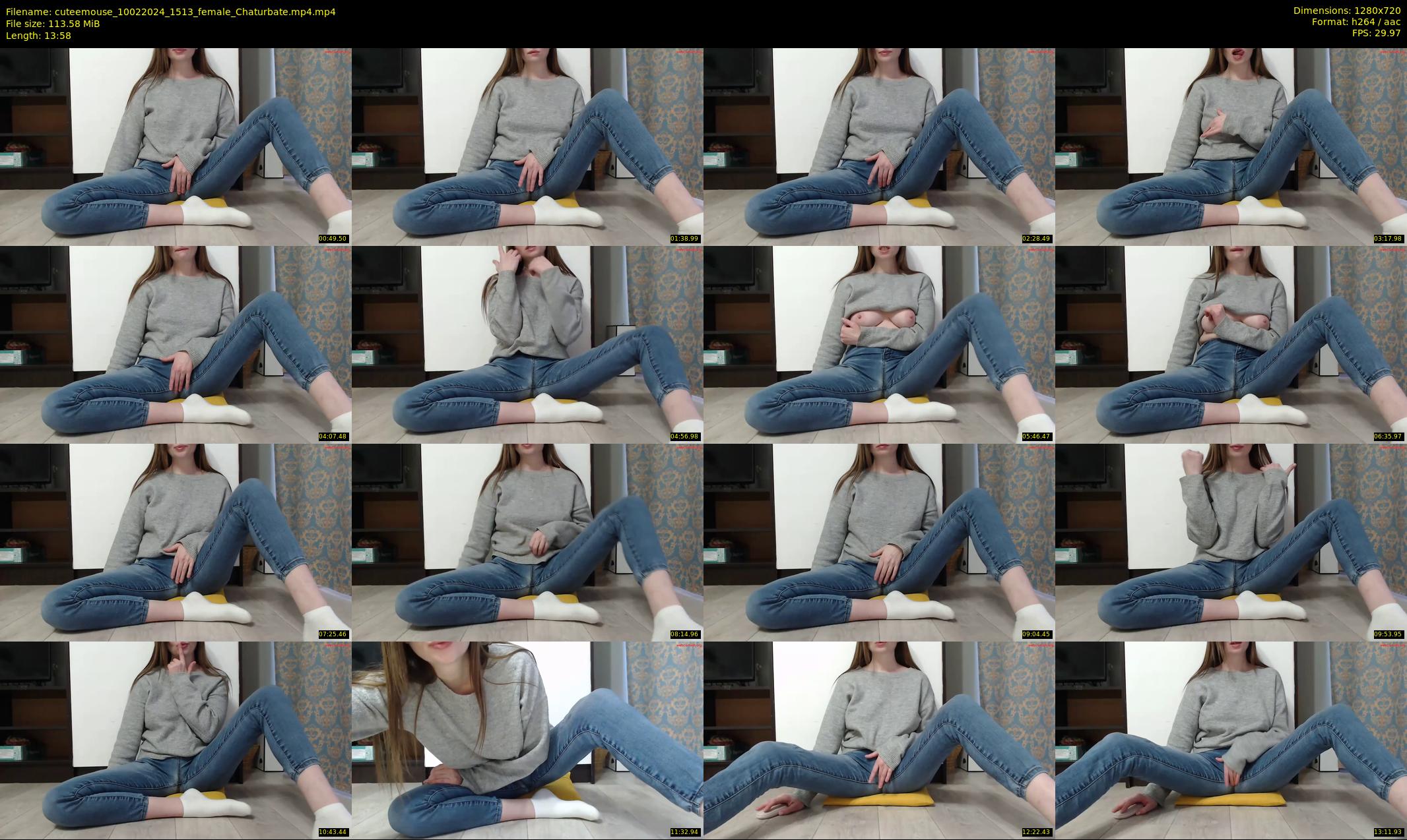 cuteemouse — 14 minute Chaturbate female cam show recording, 720p, Feb 10, 2024
