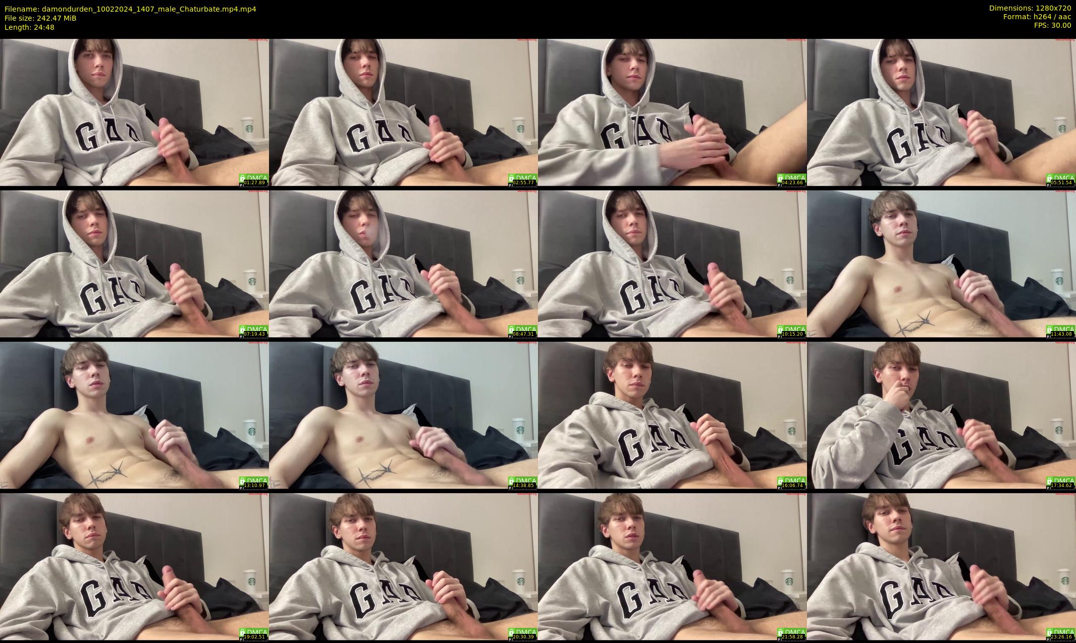 damondurden — 25 minute Chaturbate male cam show recording, 720p, Feb 10, 2024