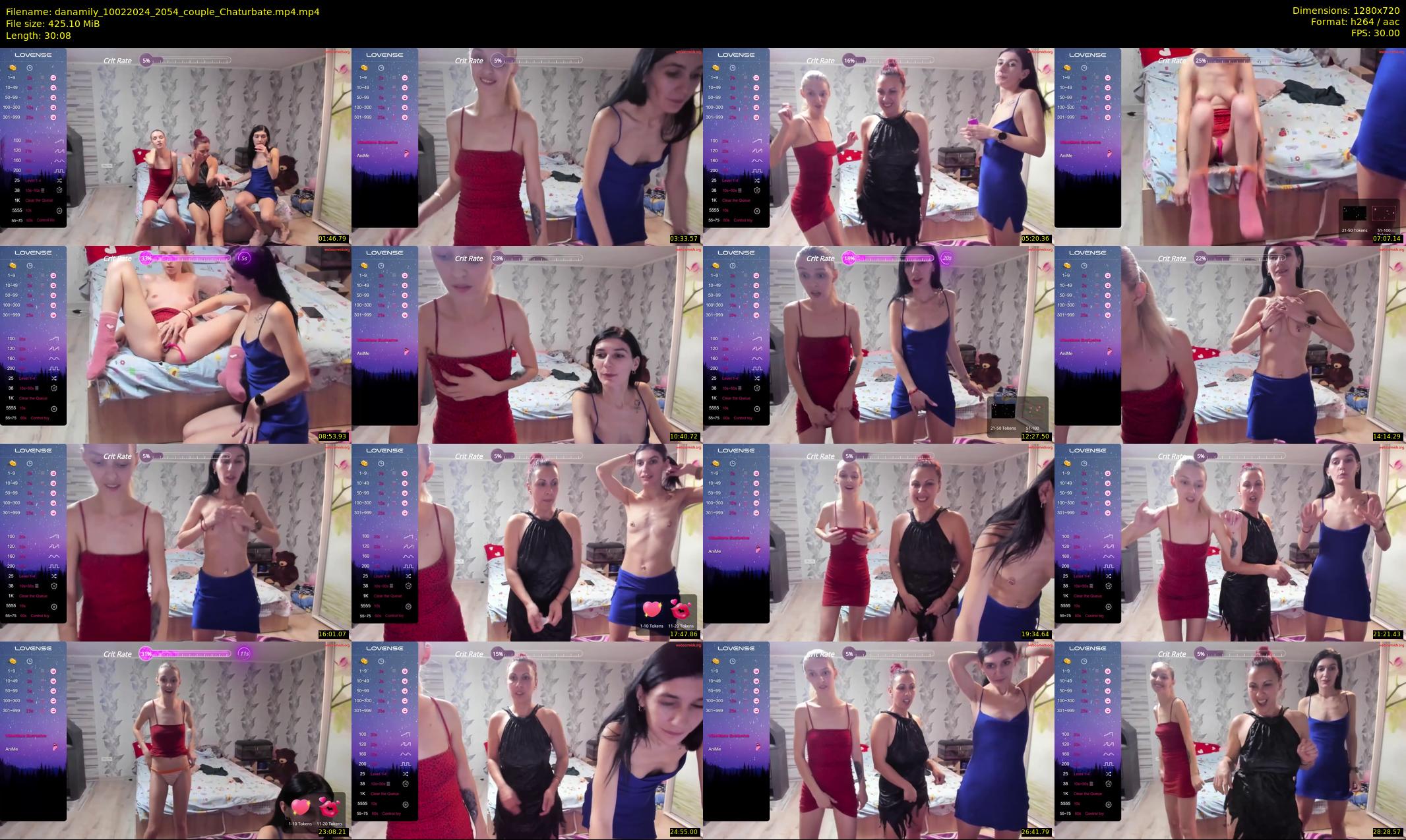 danamily — 31 minute Chaturbate female cam show recording, 720p, Feb 10, 2024